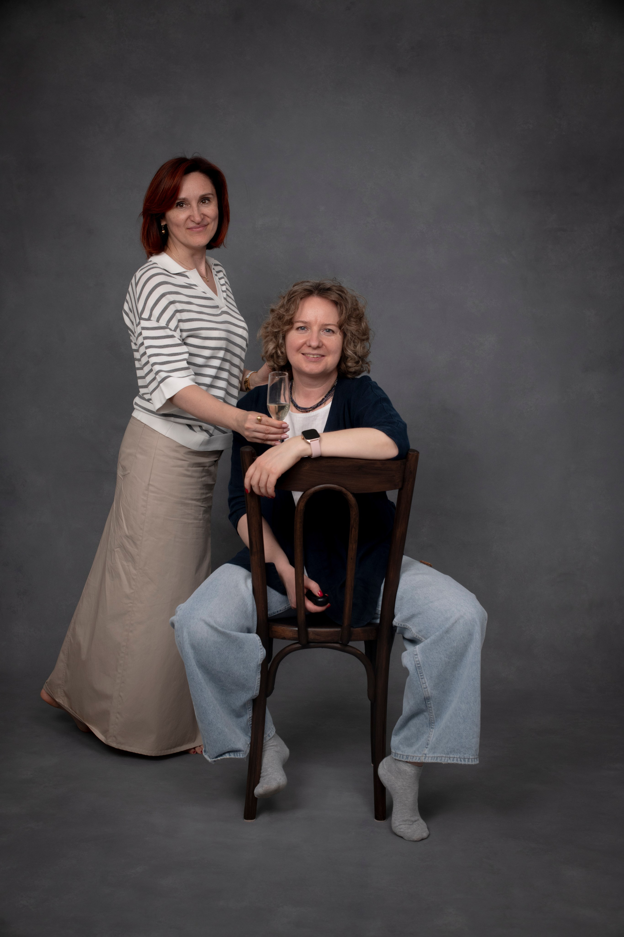 С семьей и друзьями. ON студия автопортрета в Москве