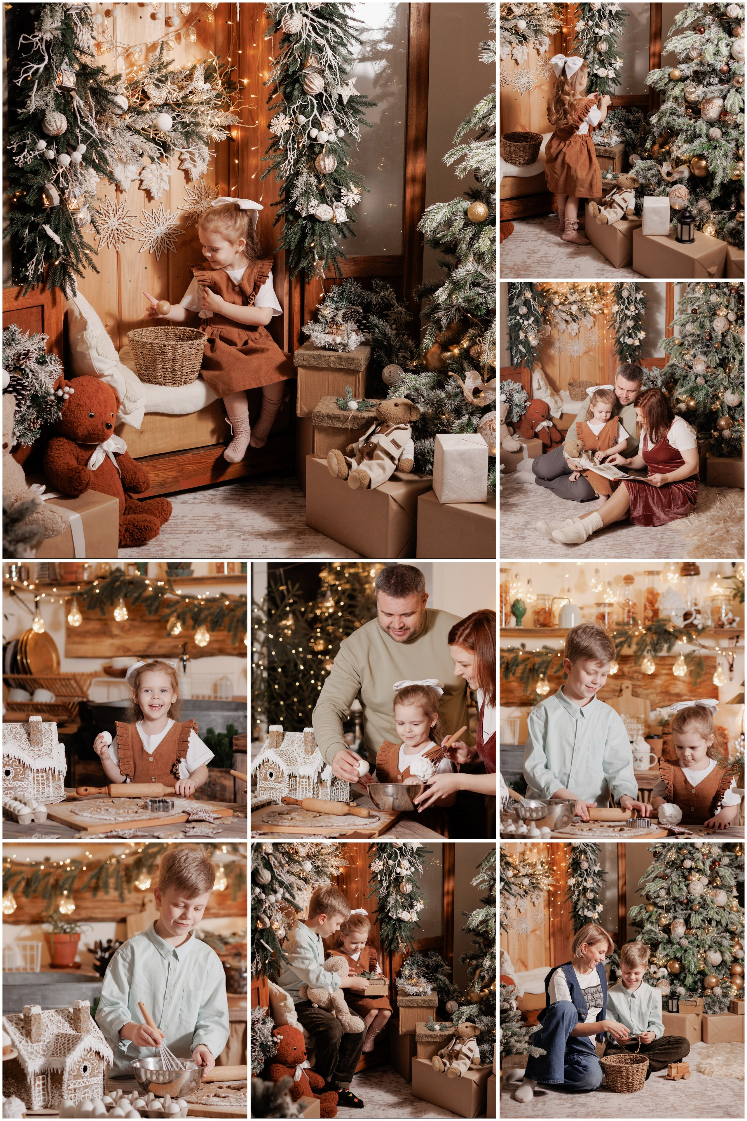 Семейная фотосессия в фотостудии и на природе в Твери. Свадебный и семейный фотограф в Твери и Тверской области