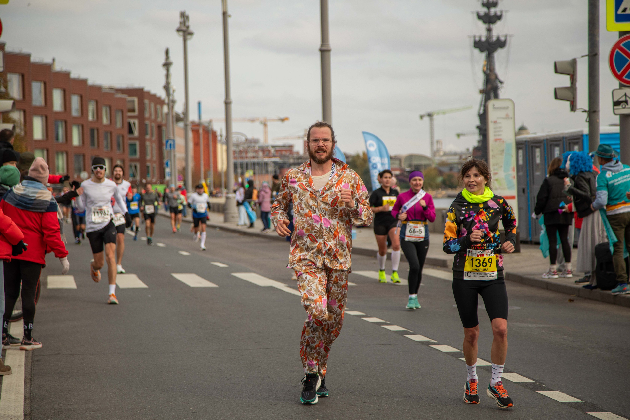 Московский марафон 2024, 13.10.24. Фотограф Сергей Ловкий