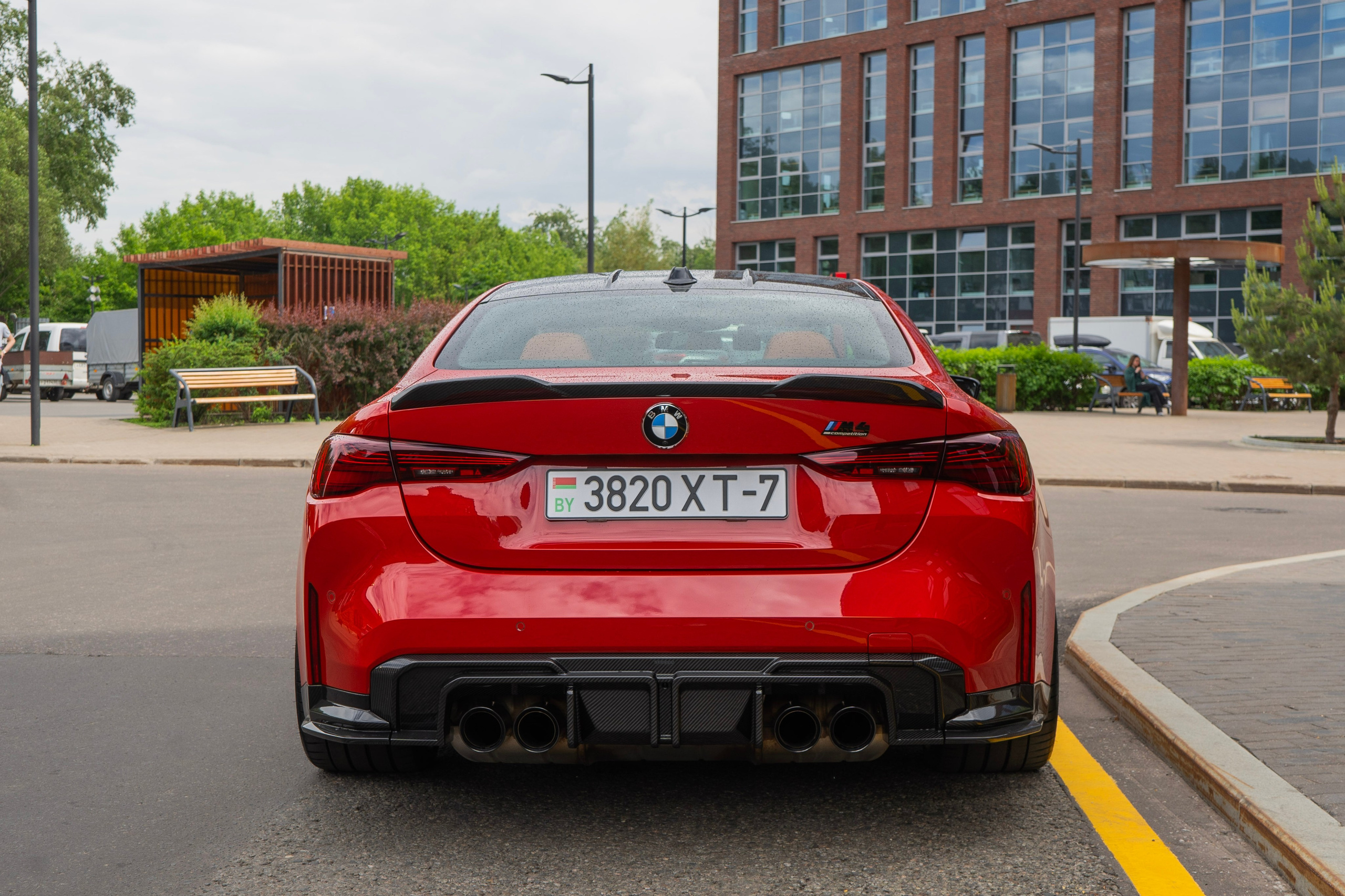 BMW M4. Автомобильный фотограф Ногинск Денис Городок