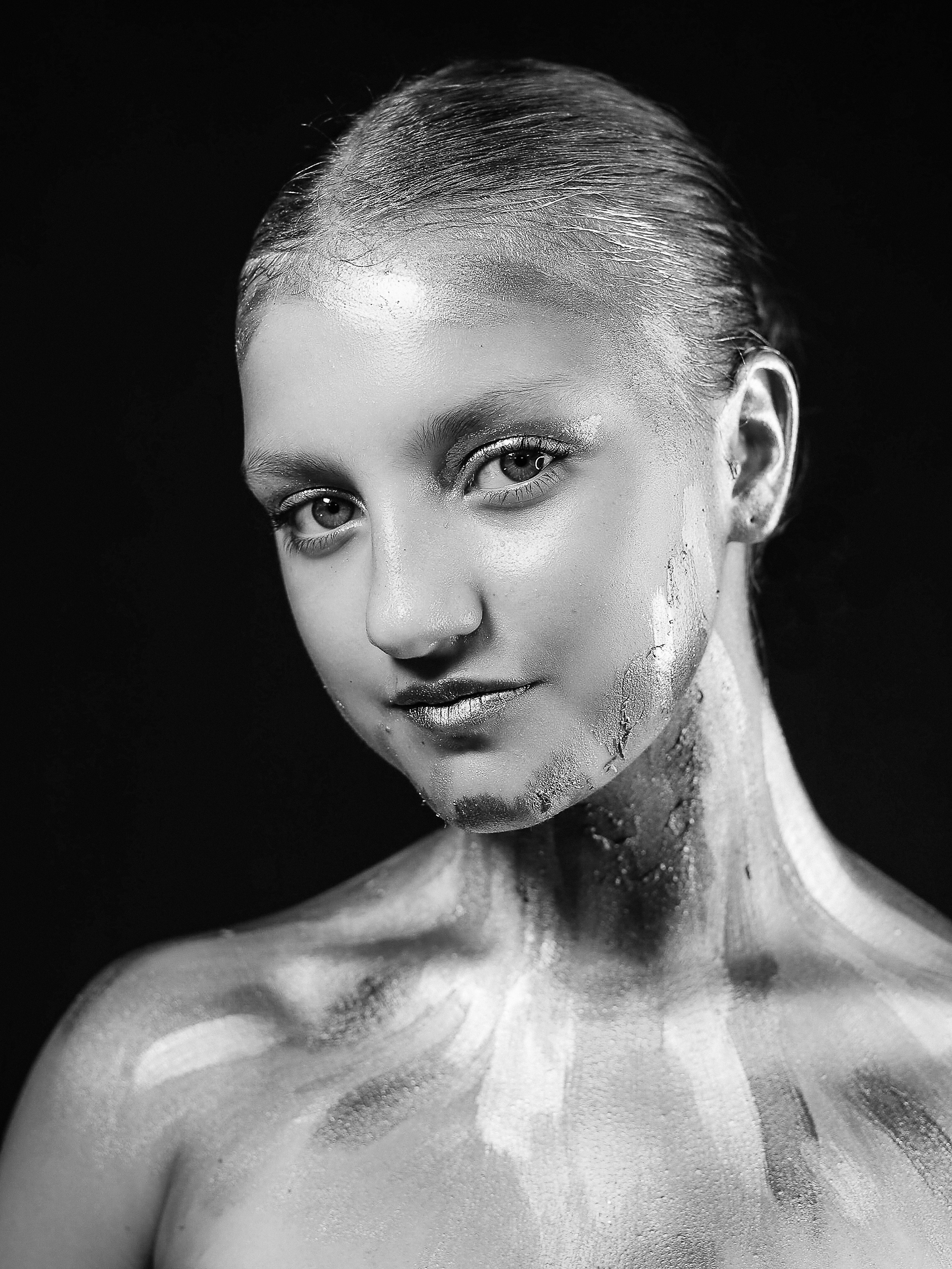 Портреты с глитер. Фотограф Юлия Мальцева