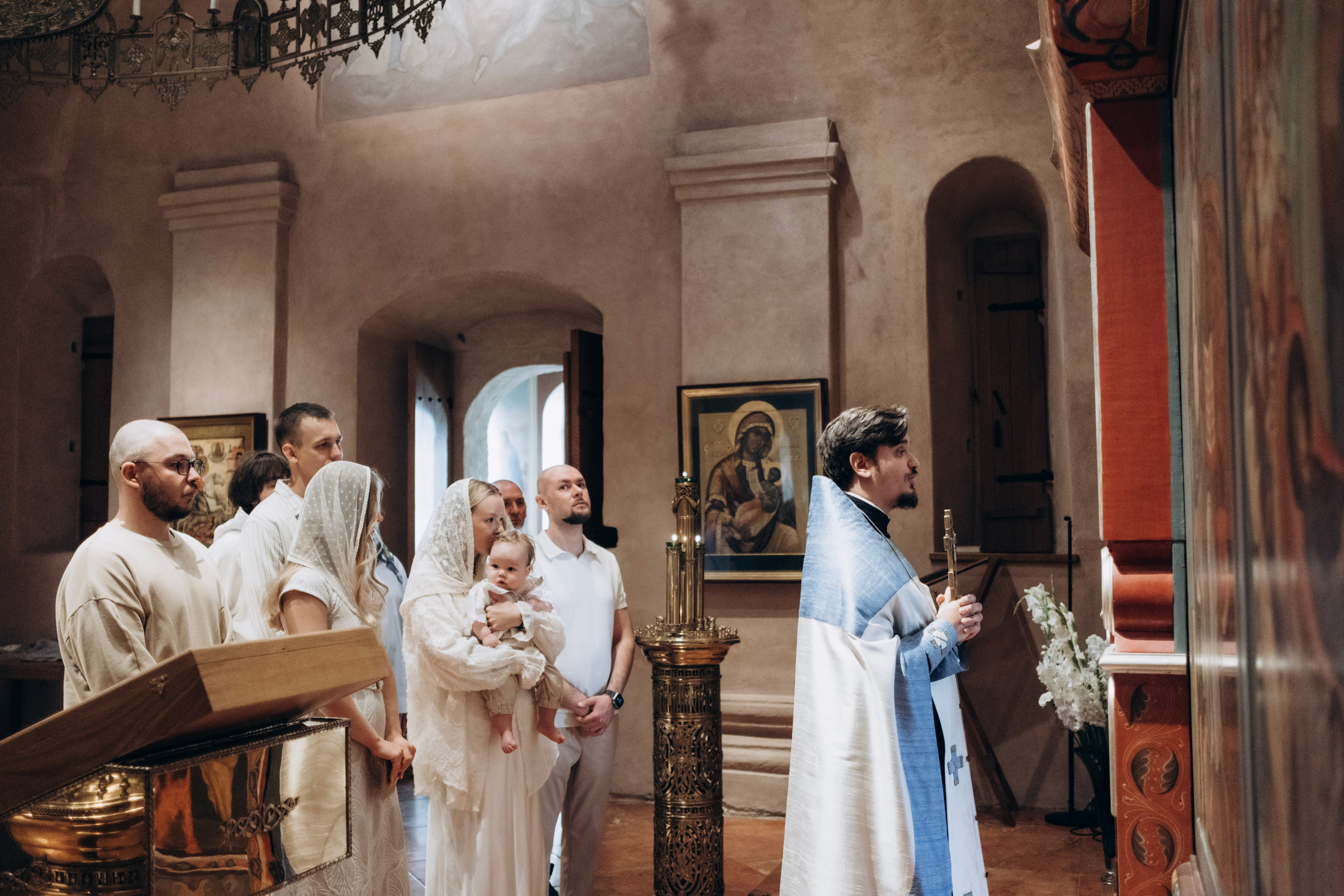 Таинство крещения Макария. Главная