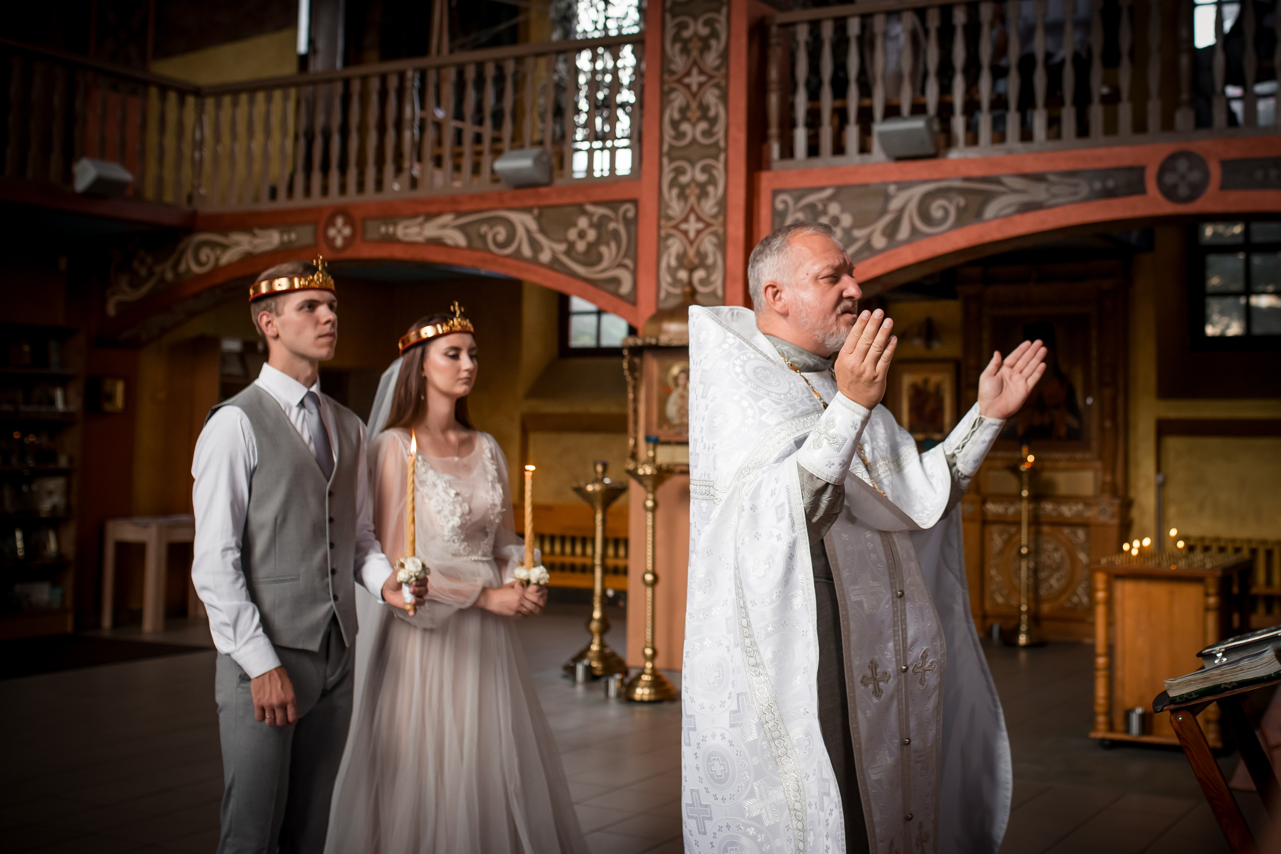 Таинство Венчания Вячеслава и Милании