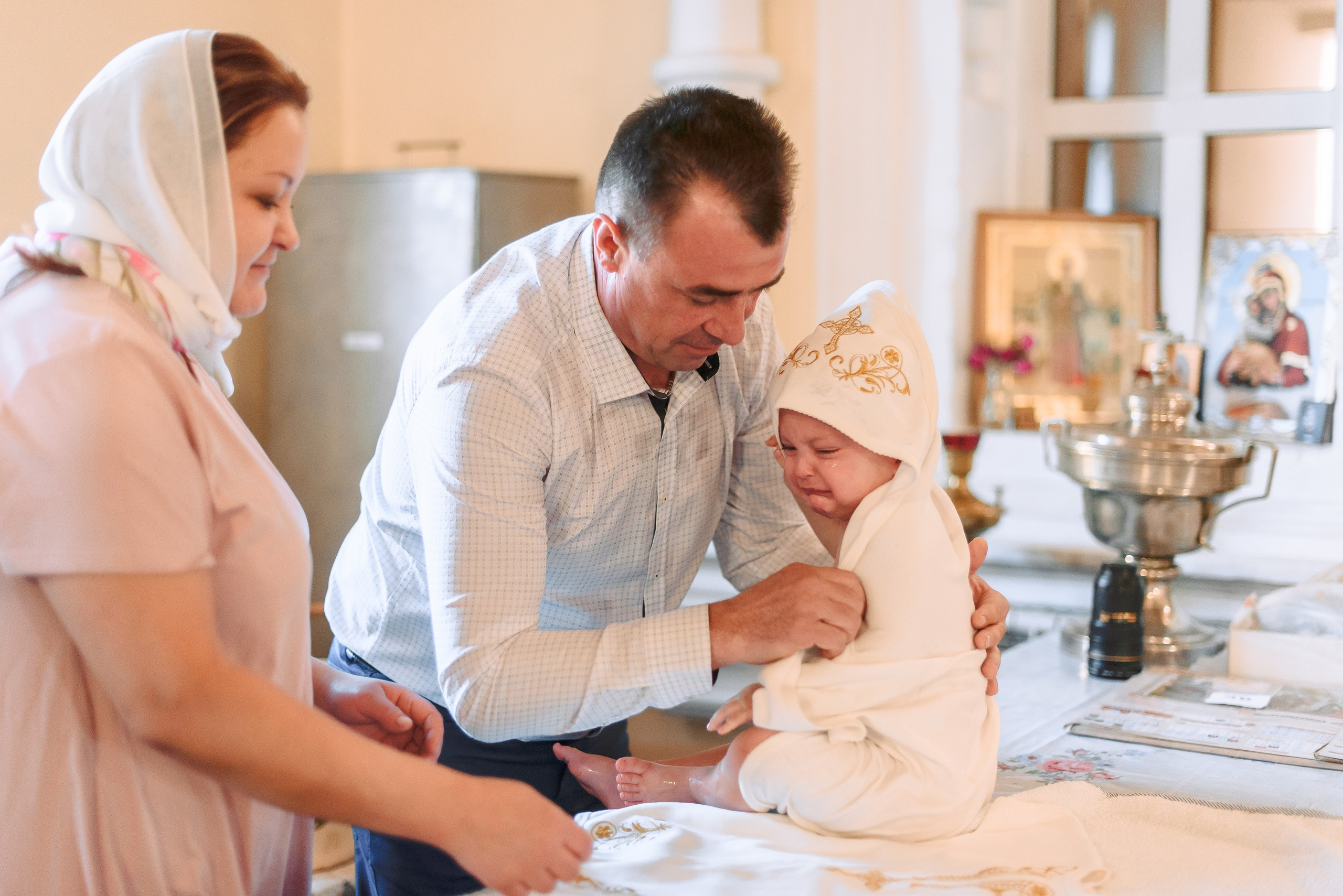 Крещение Макара. Свадебный и семейный фотограф в Москве Юлия Винник