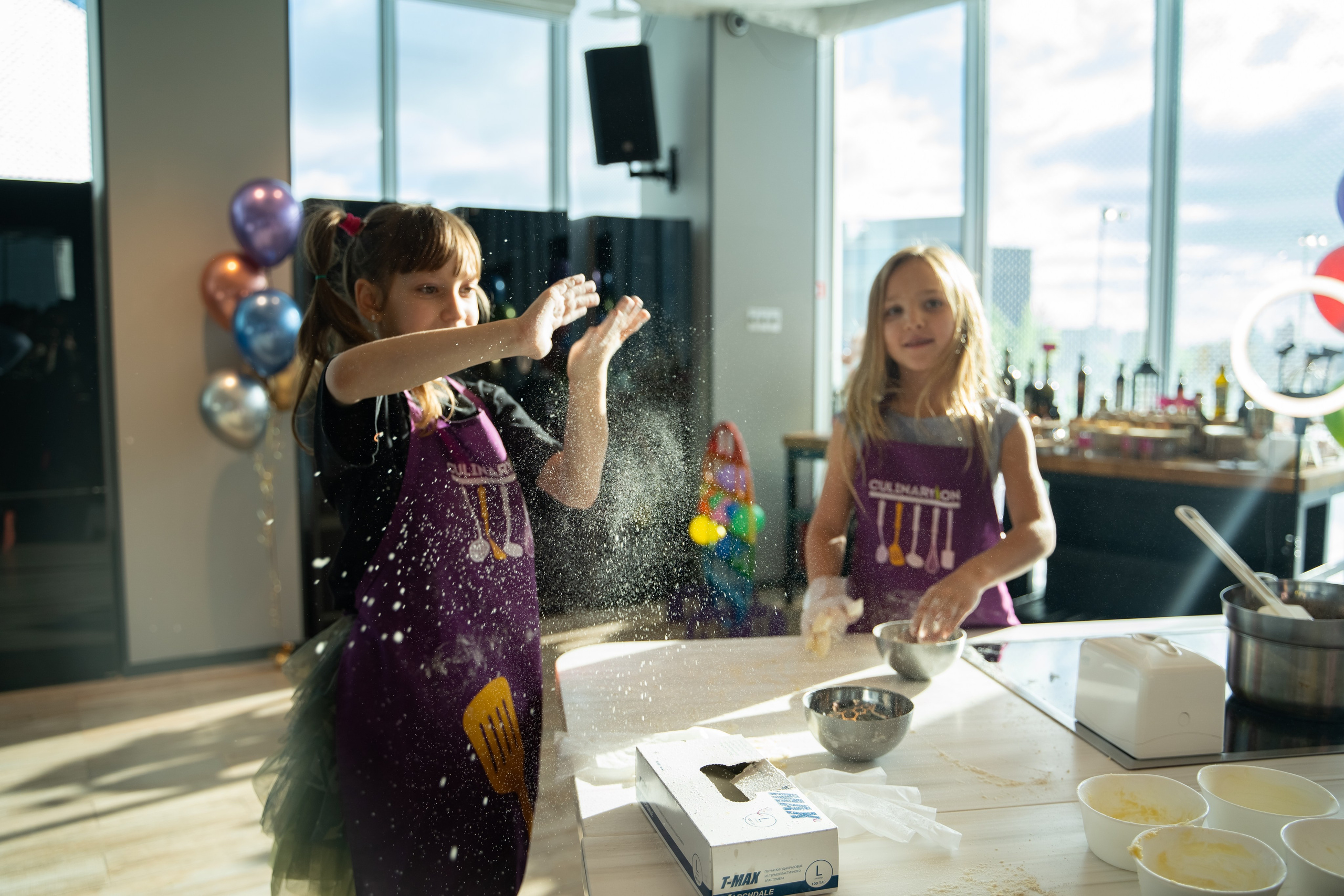 День Рождения в кулинарной студии. Фотограф в Одинцово, Москве