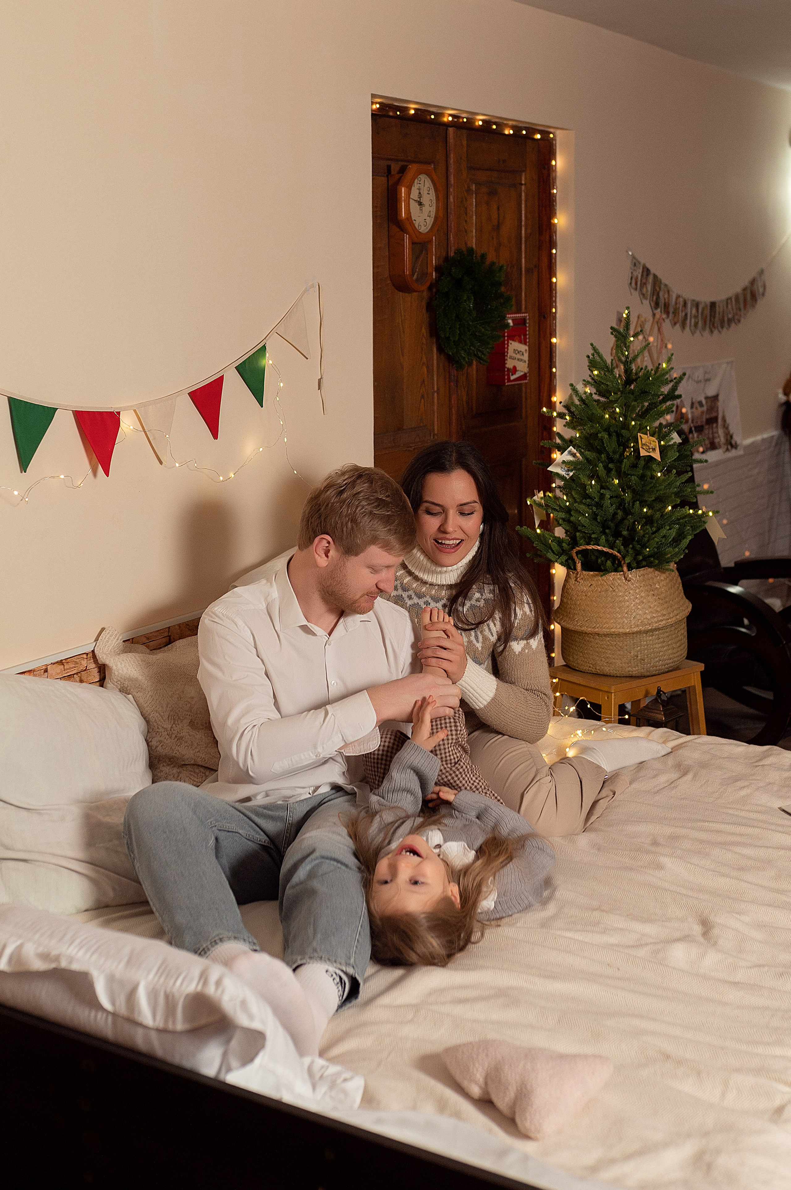 Семейная Новогодняя. Детский фотограф Абхазия