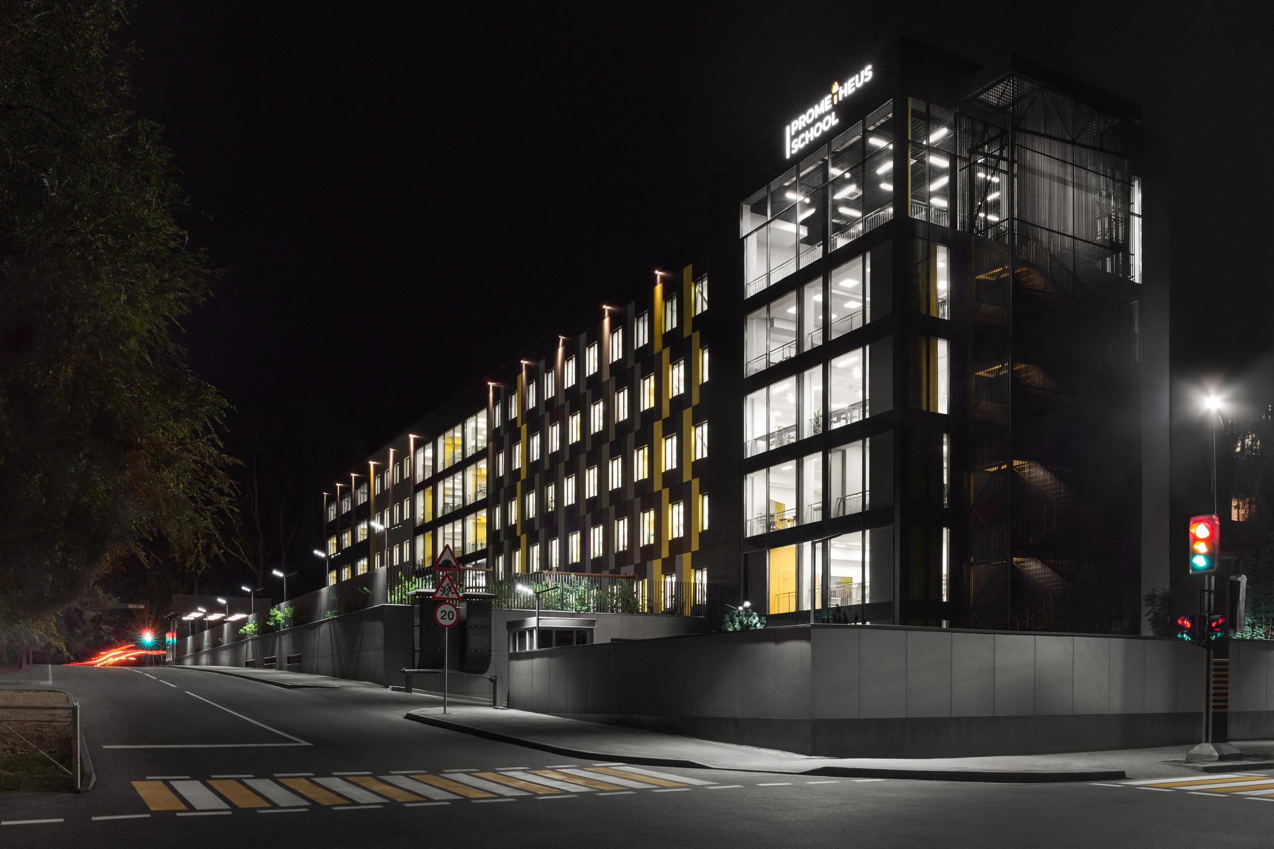 RS Group — Prometheus School. Roman Yakunin — interior photographer in Almaty, Kazakhstan