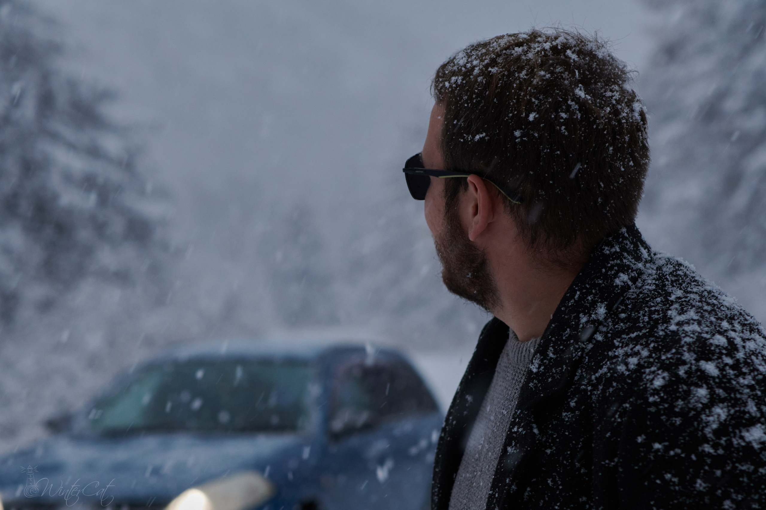 Женя и Снег. Портретный и репортажный фотограф в Магадане Андрей Нефедов WinterCatPhoto