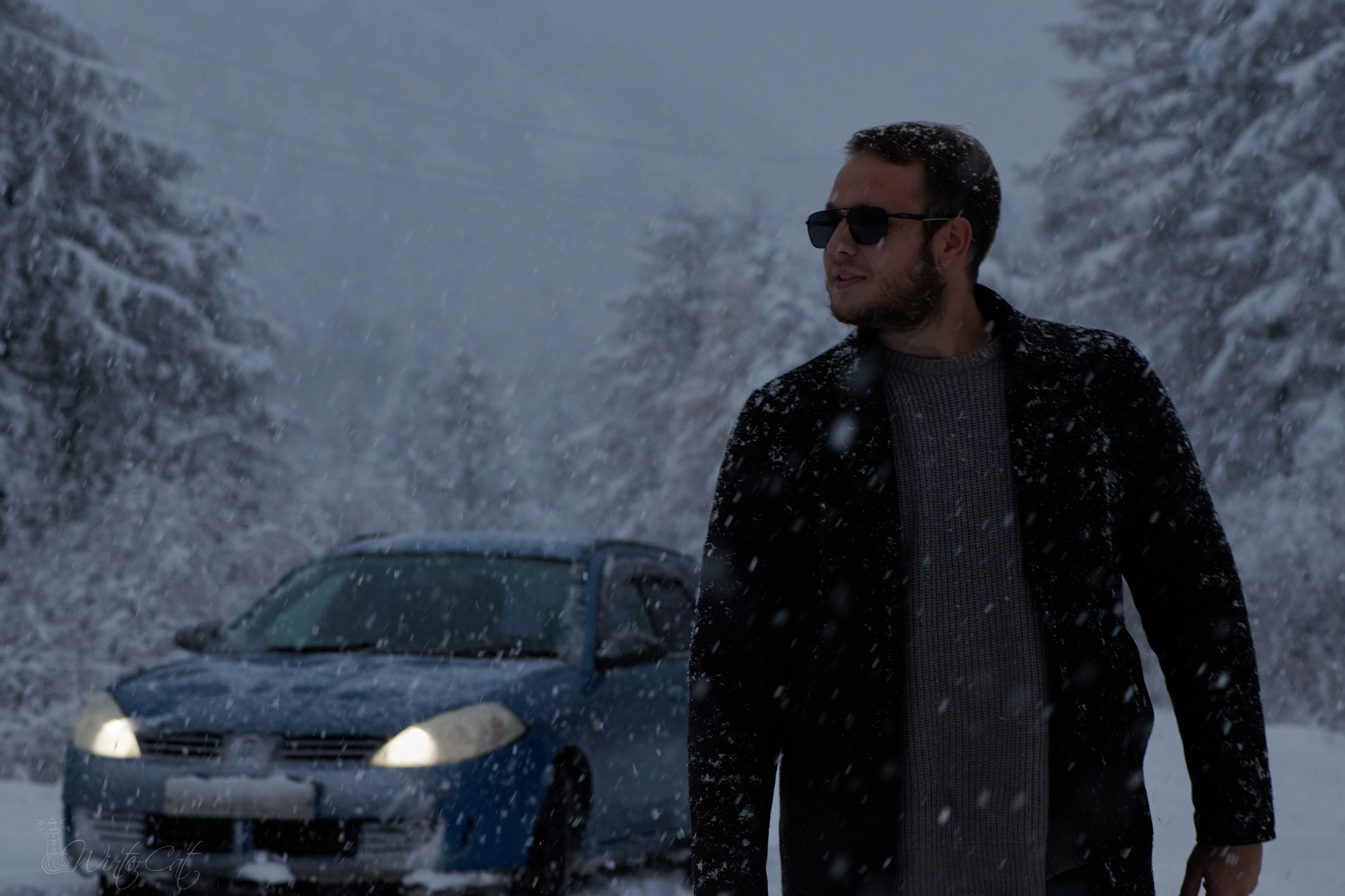 Женя и Снег. Портретный и репортажный фотограф в Магадане Андрей Нефедов WinterCatPhoto