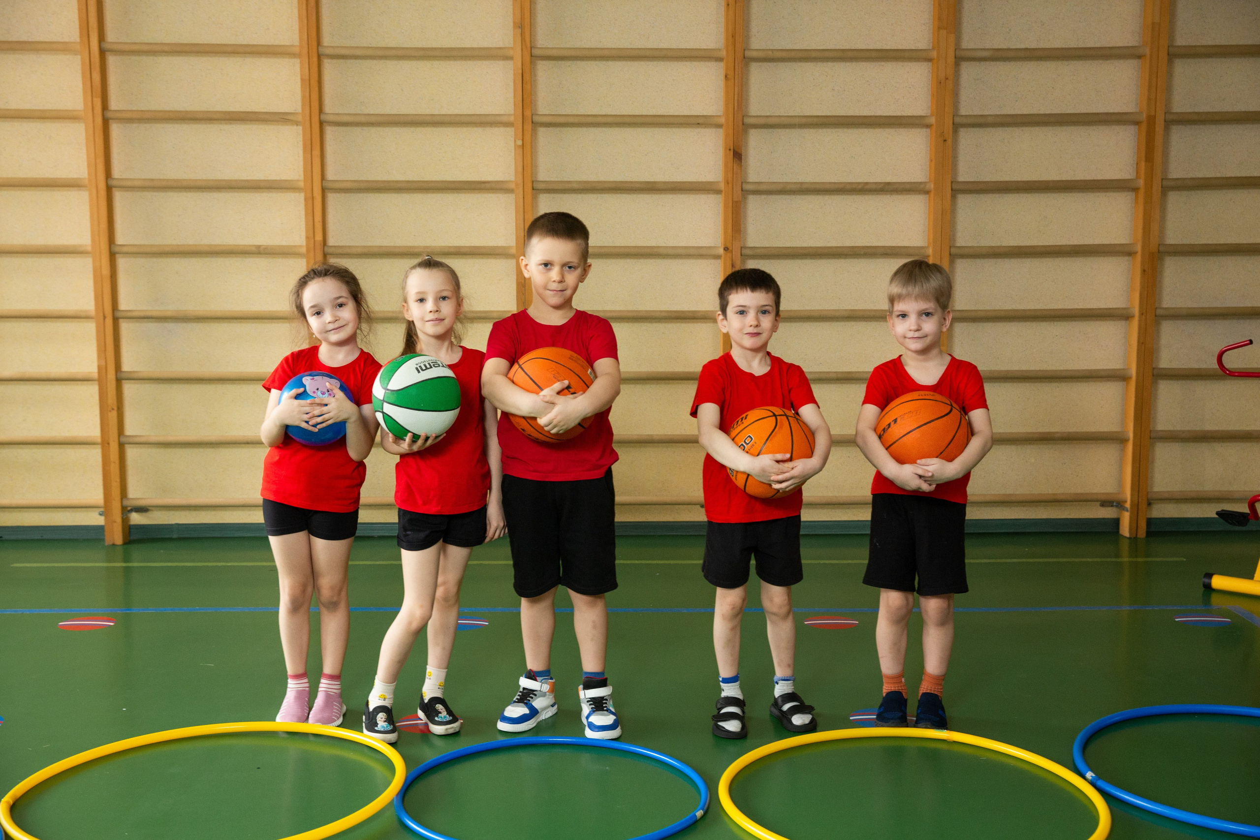 Физкультура в детском саду. Семейный, детский, школьный фотограф в Благовещенске Яна Белоусова