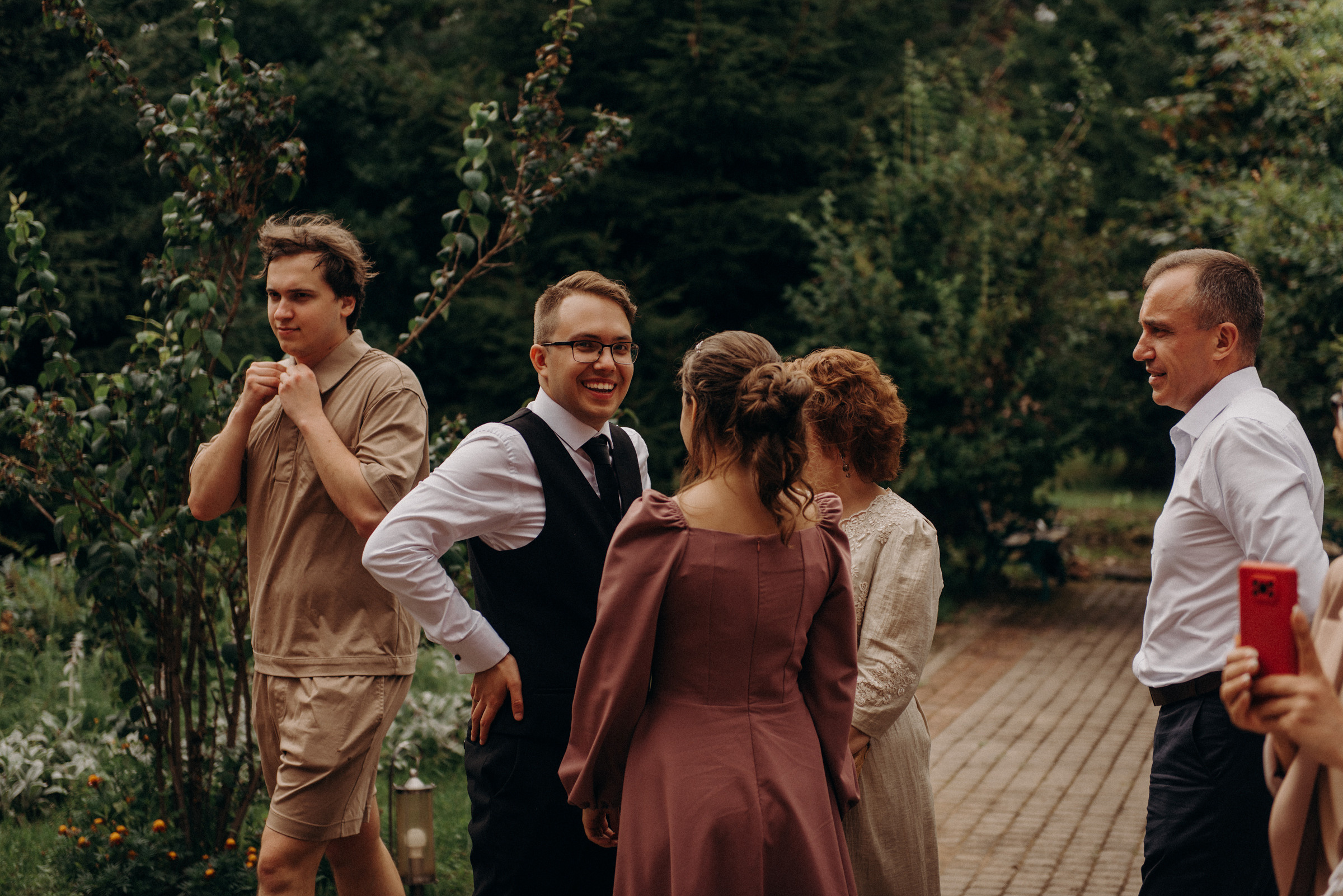 свадьба в коттедже без ведущего