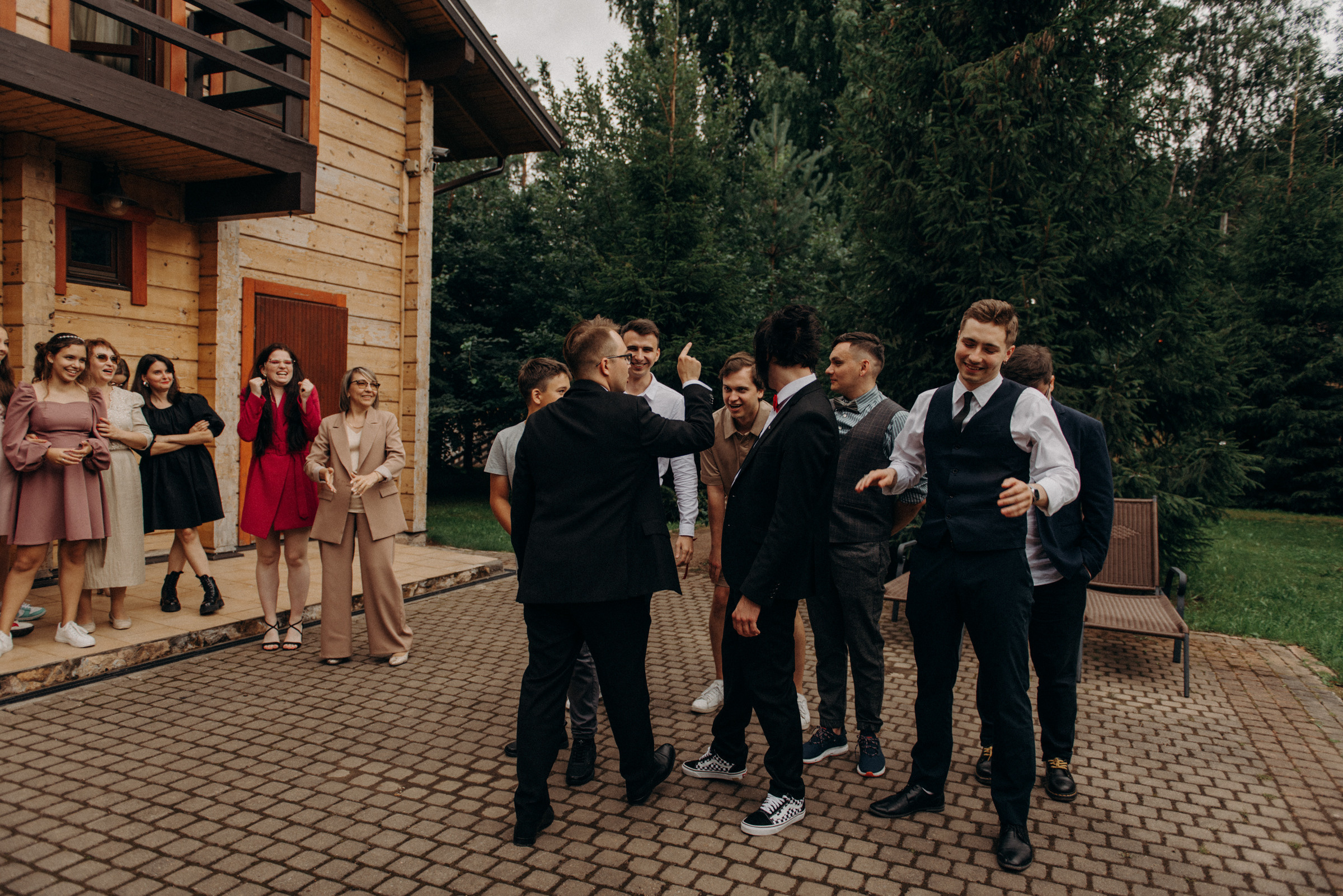 свадьба в коттедже без ведущего