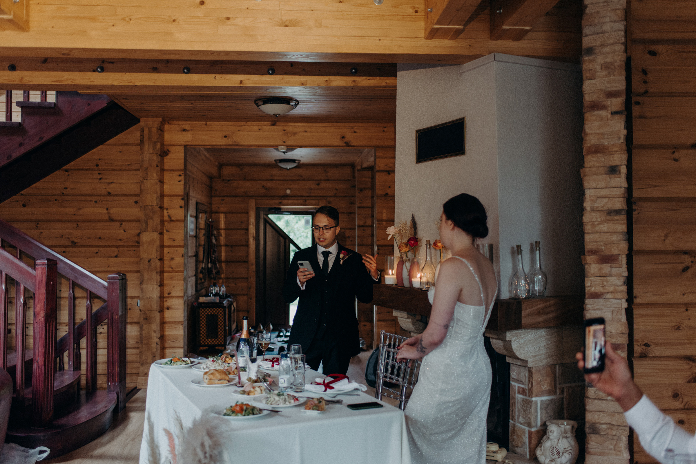 свадьба в коттедже без ведущего