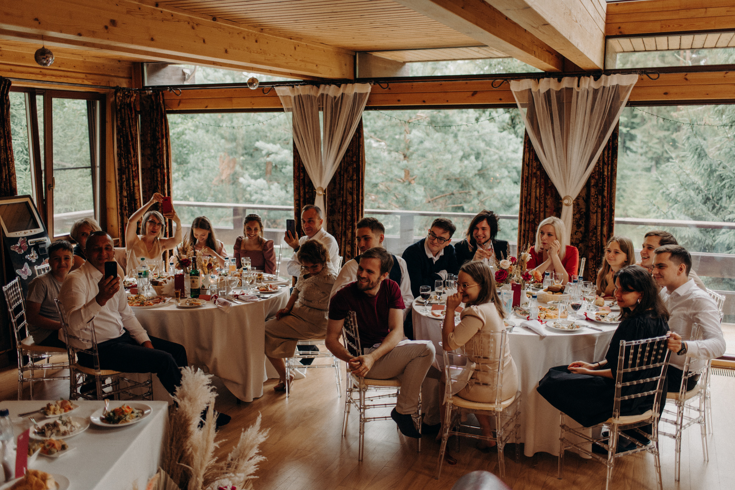 свадьба в коттедже без ведущего