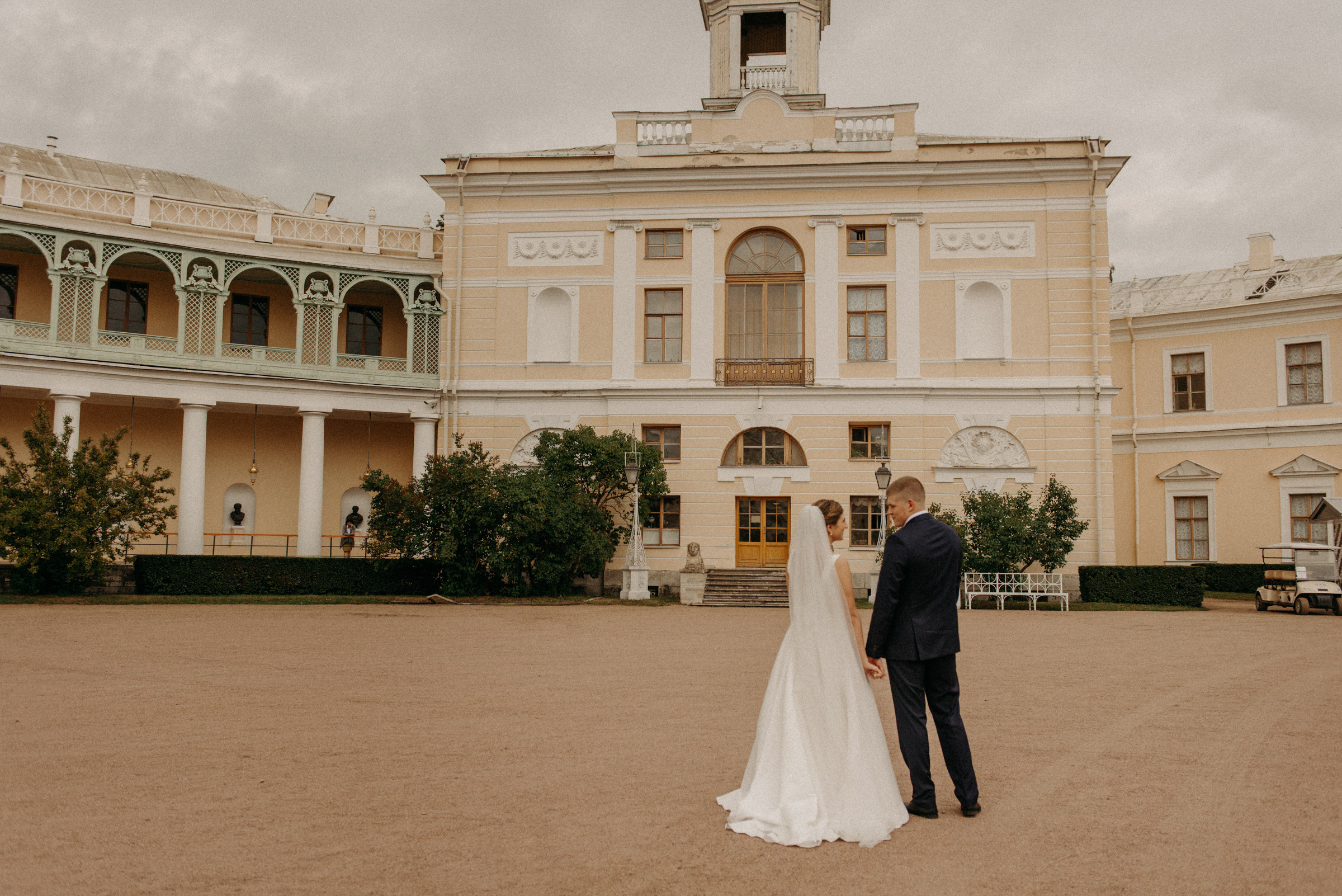 свадебная фотосессия в Павловском Дворце