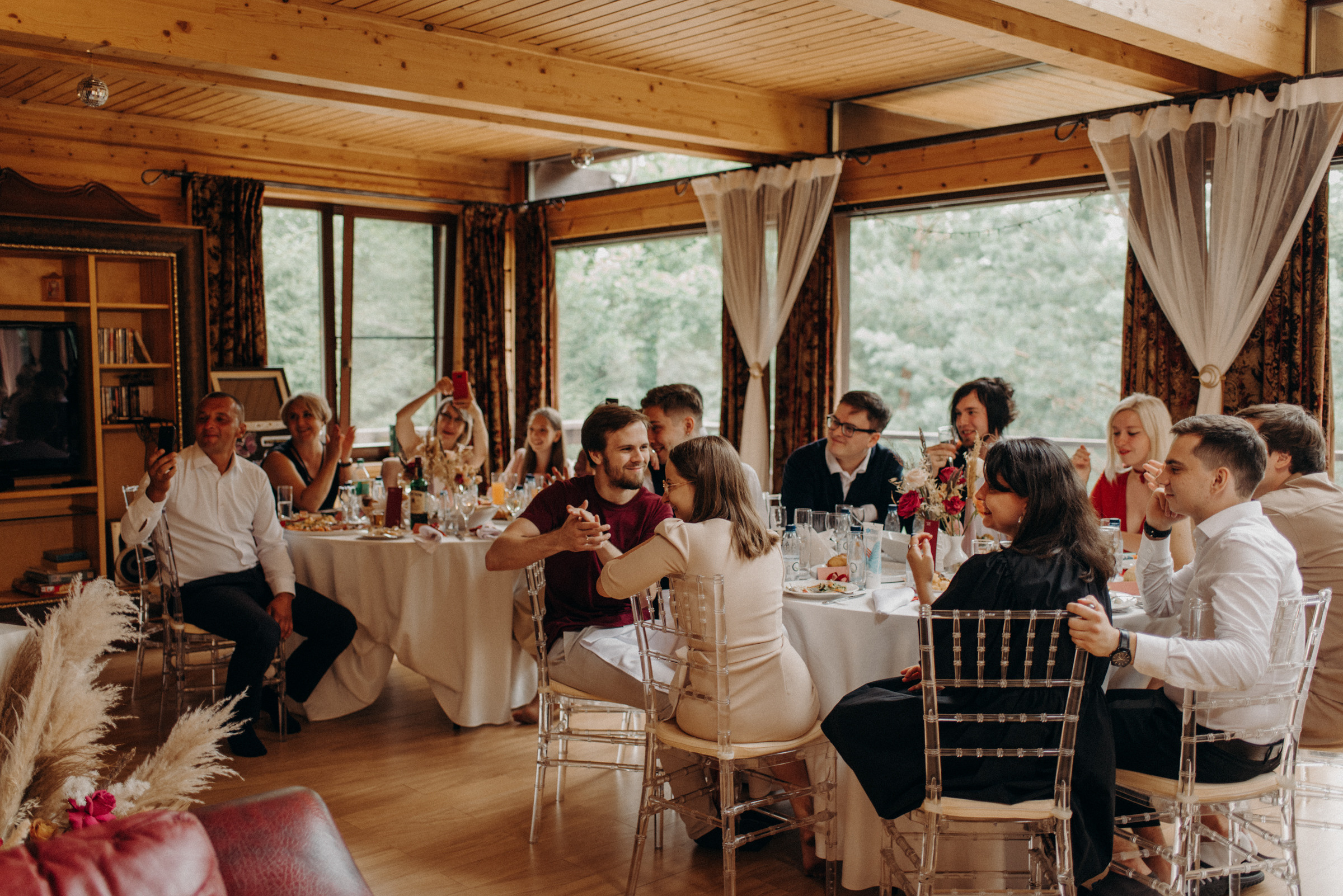 свадьба в коттедже без ведущего