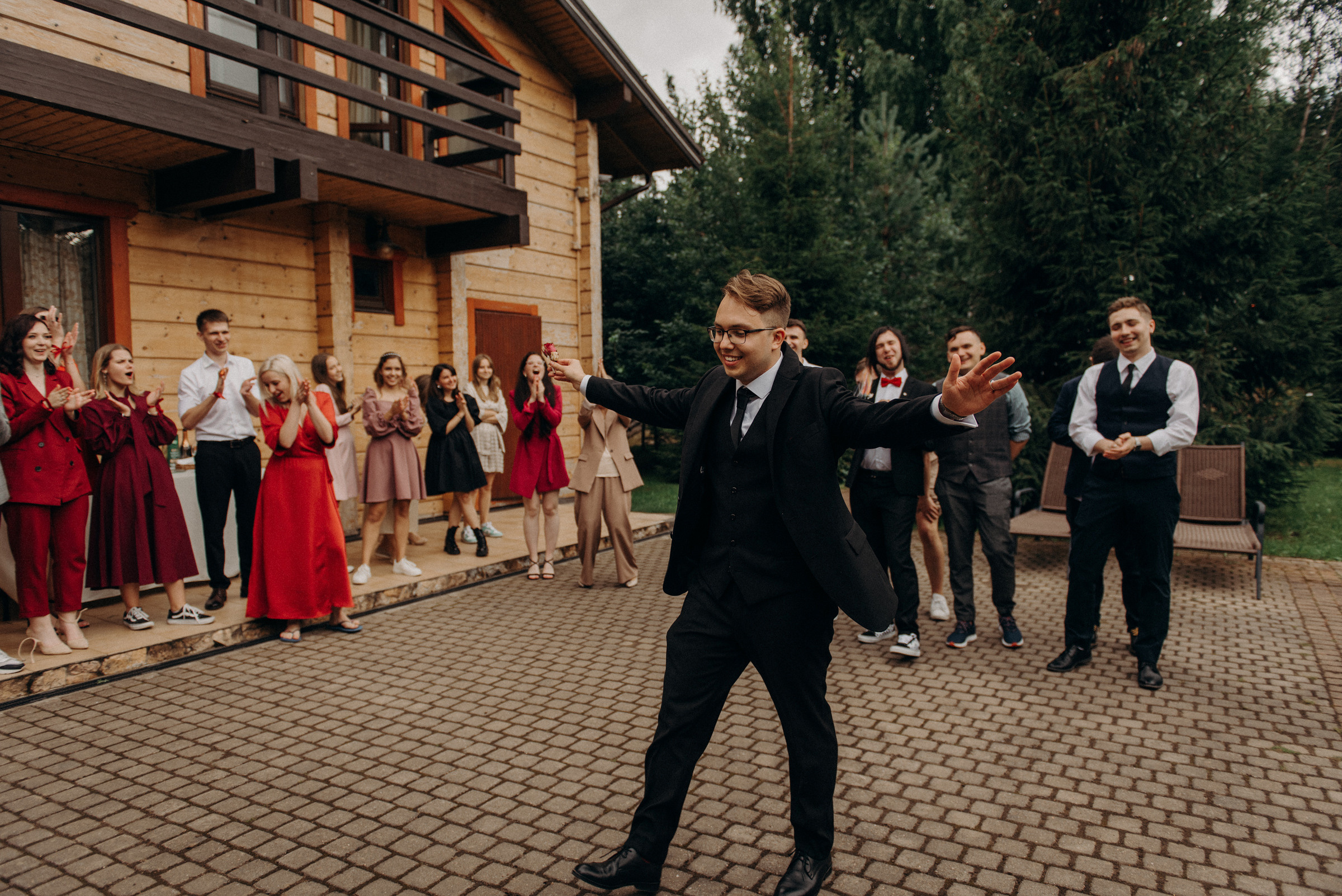 свадьба в коттедже без ведущего