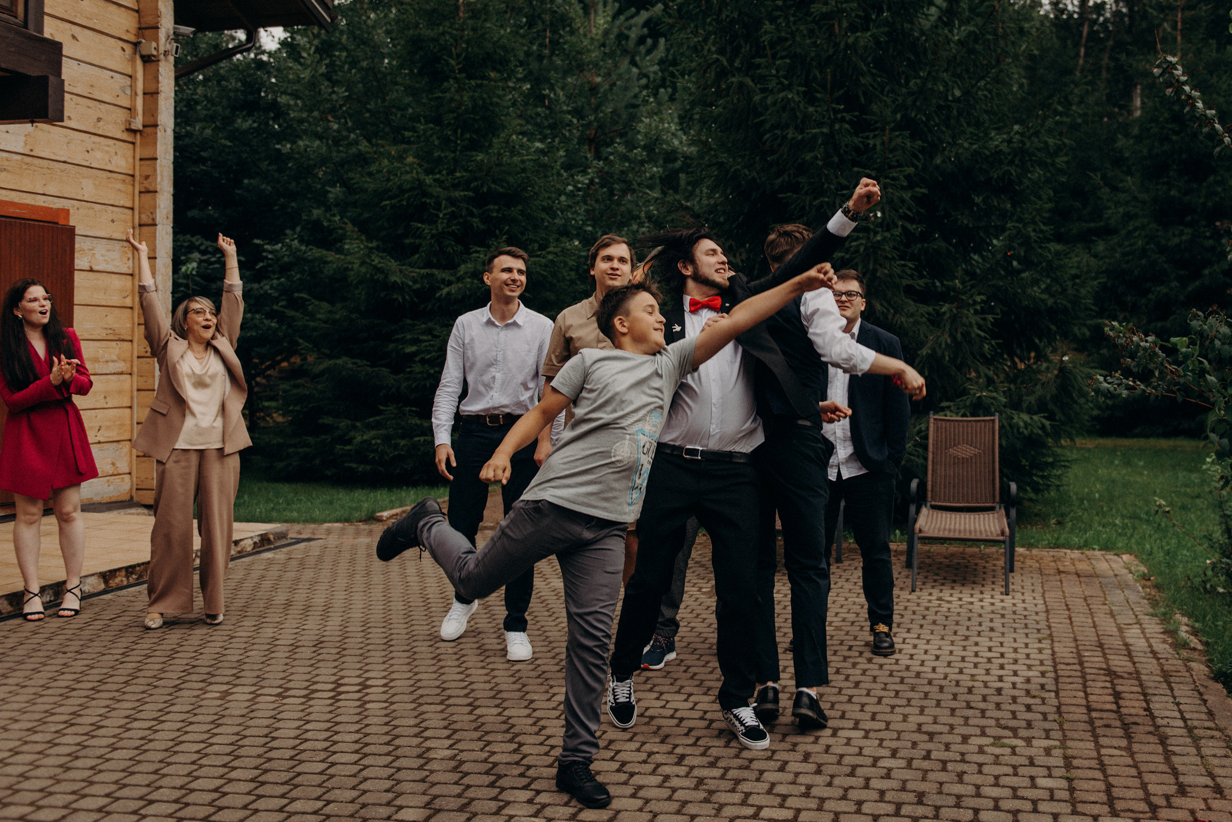 свадьба в коттедже без ведущего