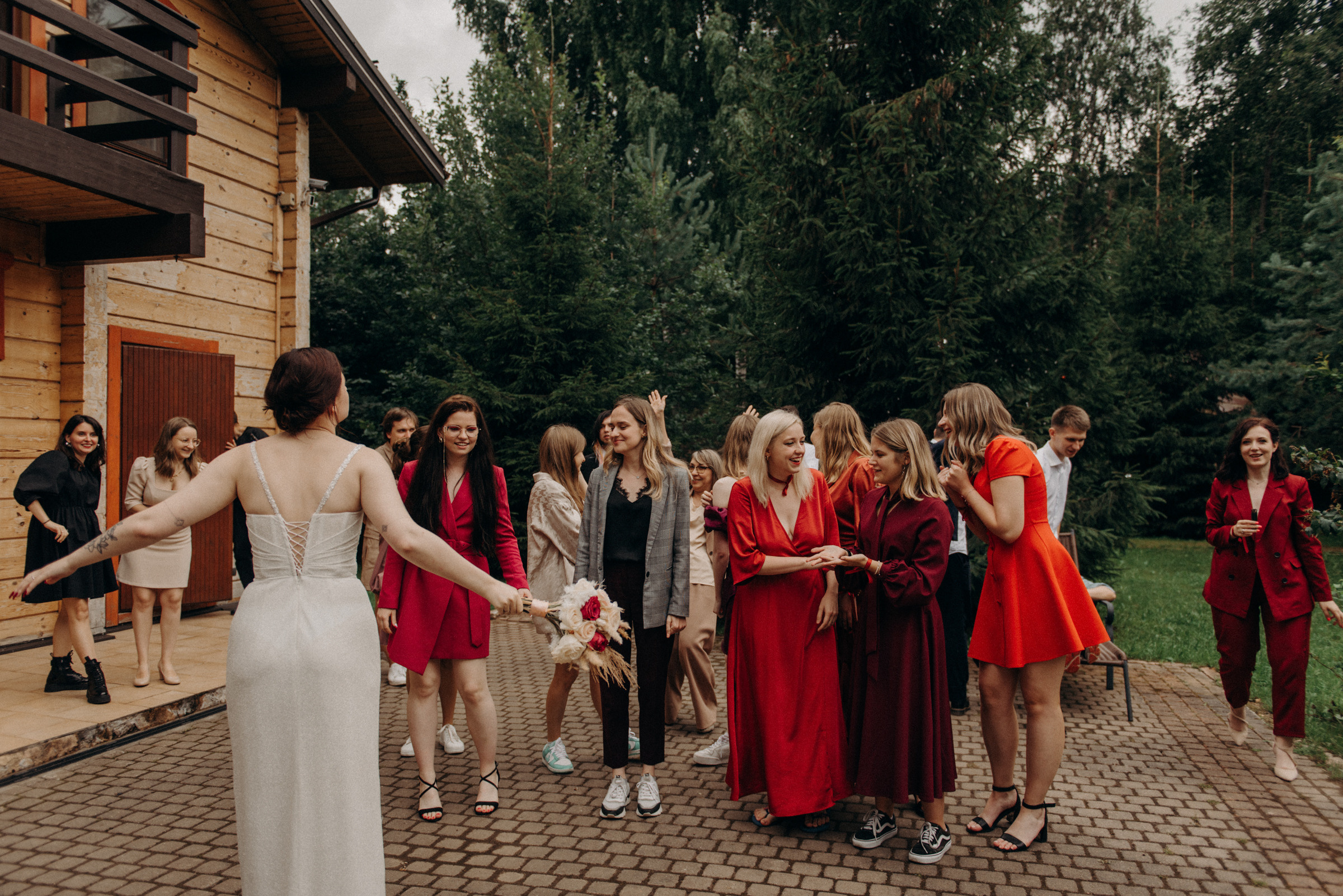 свадьба в коттедже без ведущего