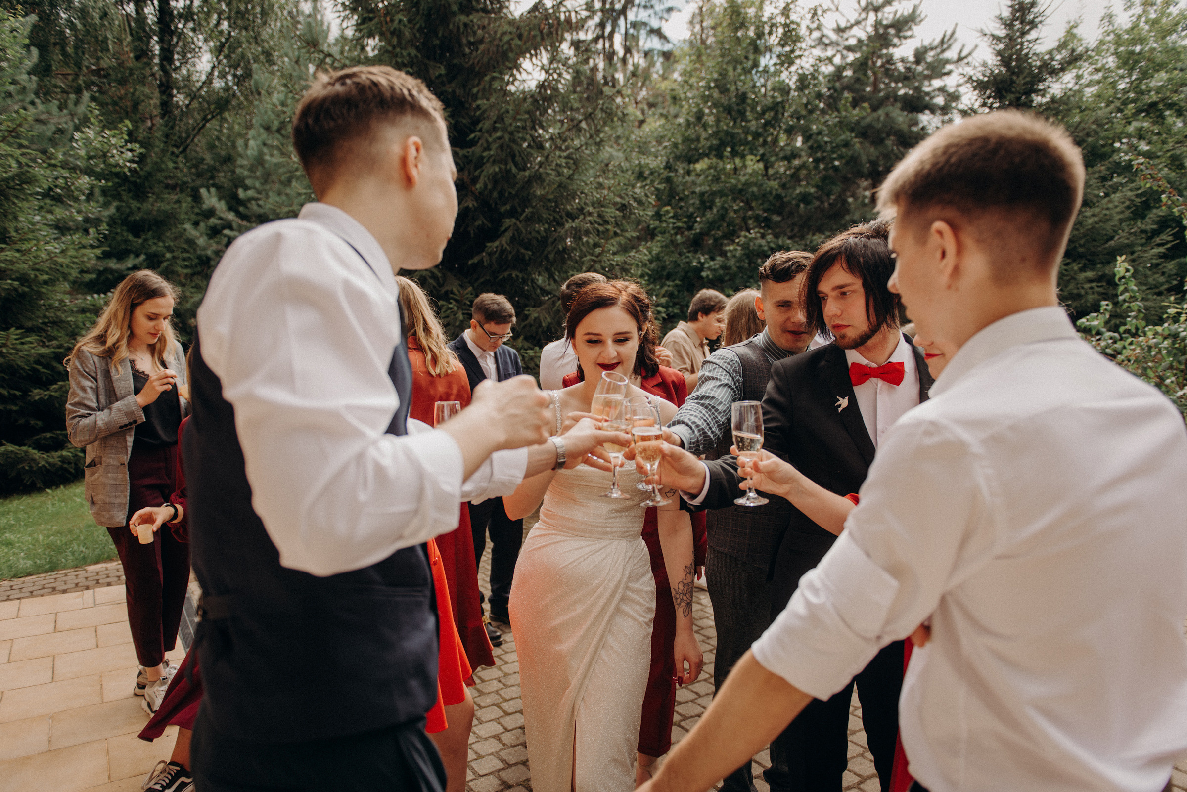 свадьба в коттедже без ведущего