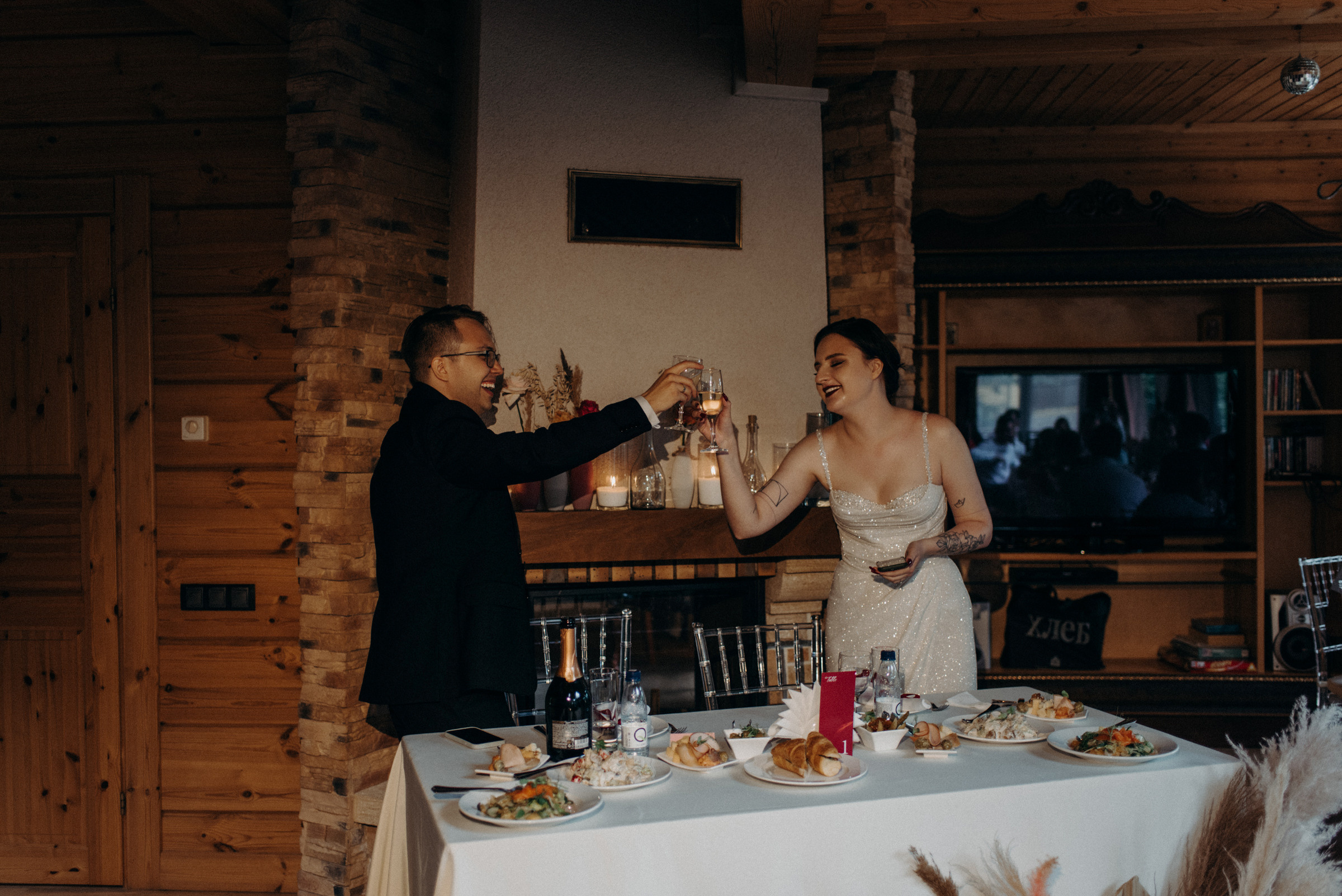 свадьба в коттедже без ведущего