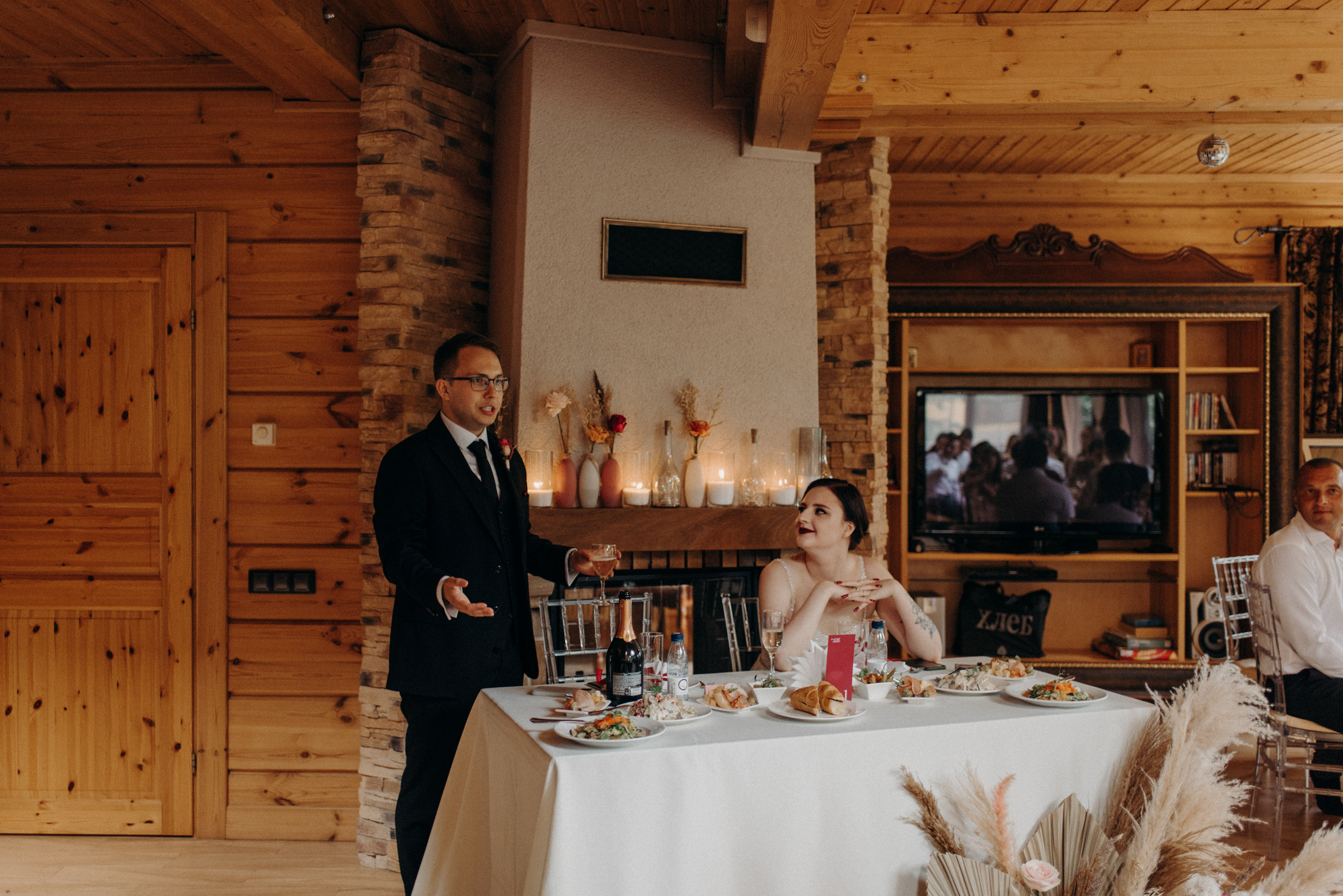 свадьба в коттедже без ведущего