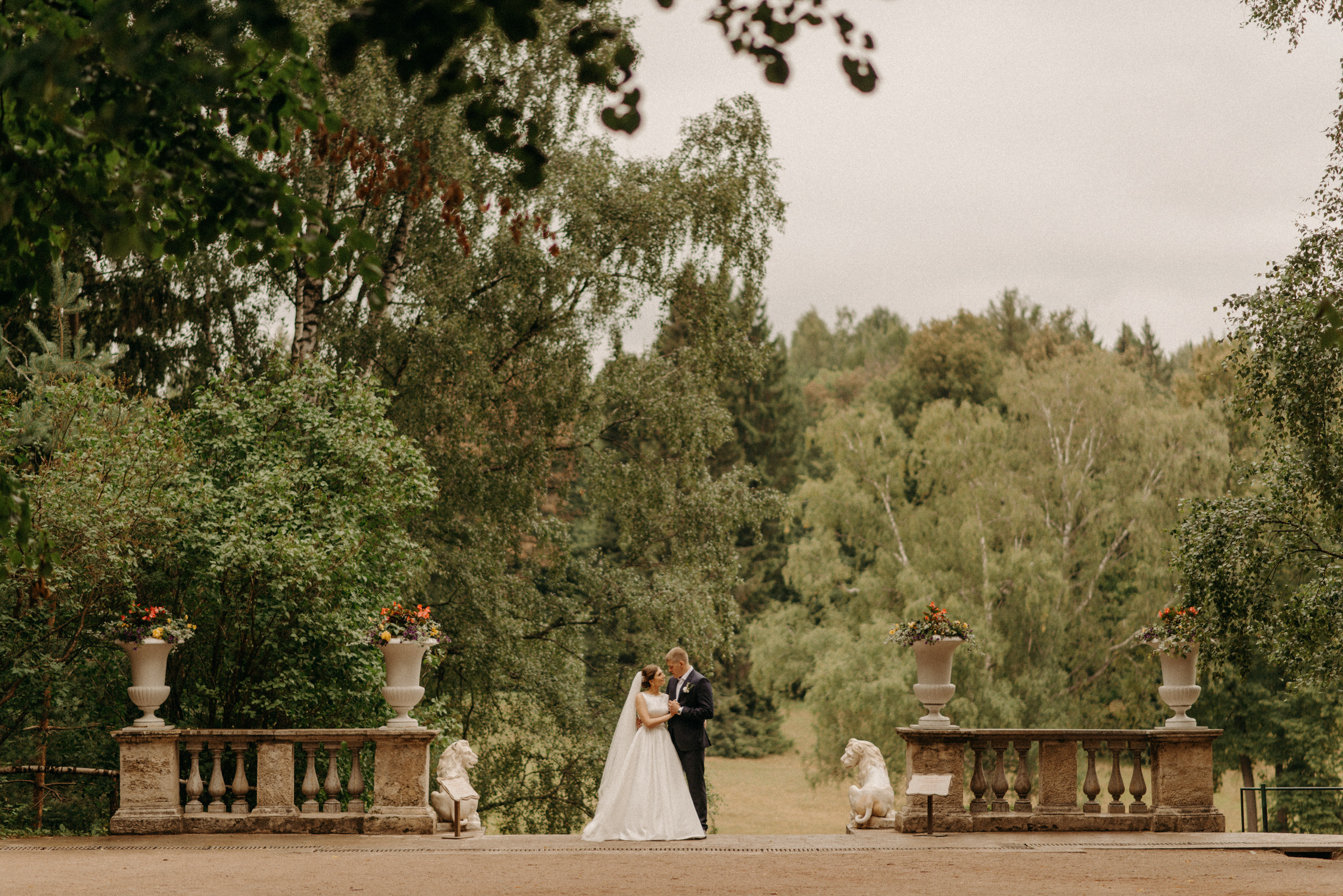 свадебная фотосессия в Павловском Дворце