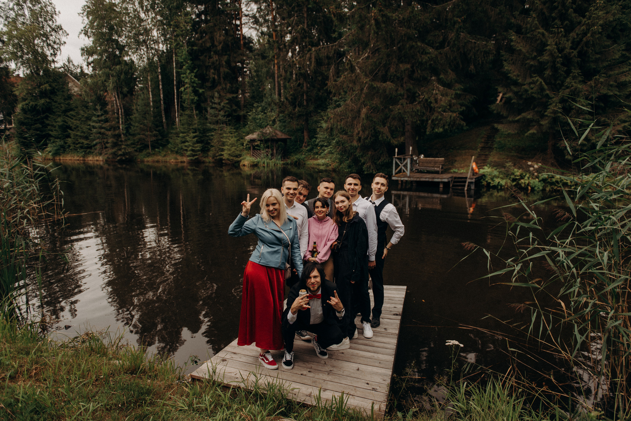 свадьба в коттедже без ведущего