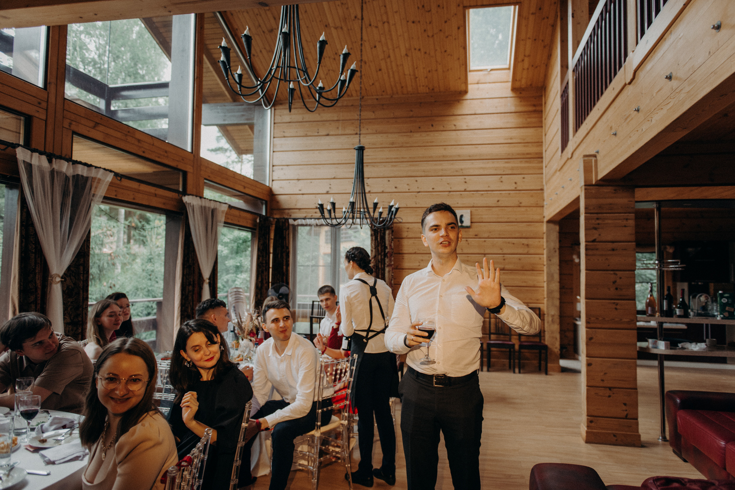 свадьба в коттедже без ведущего