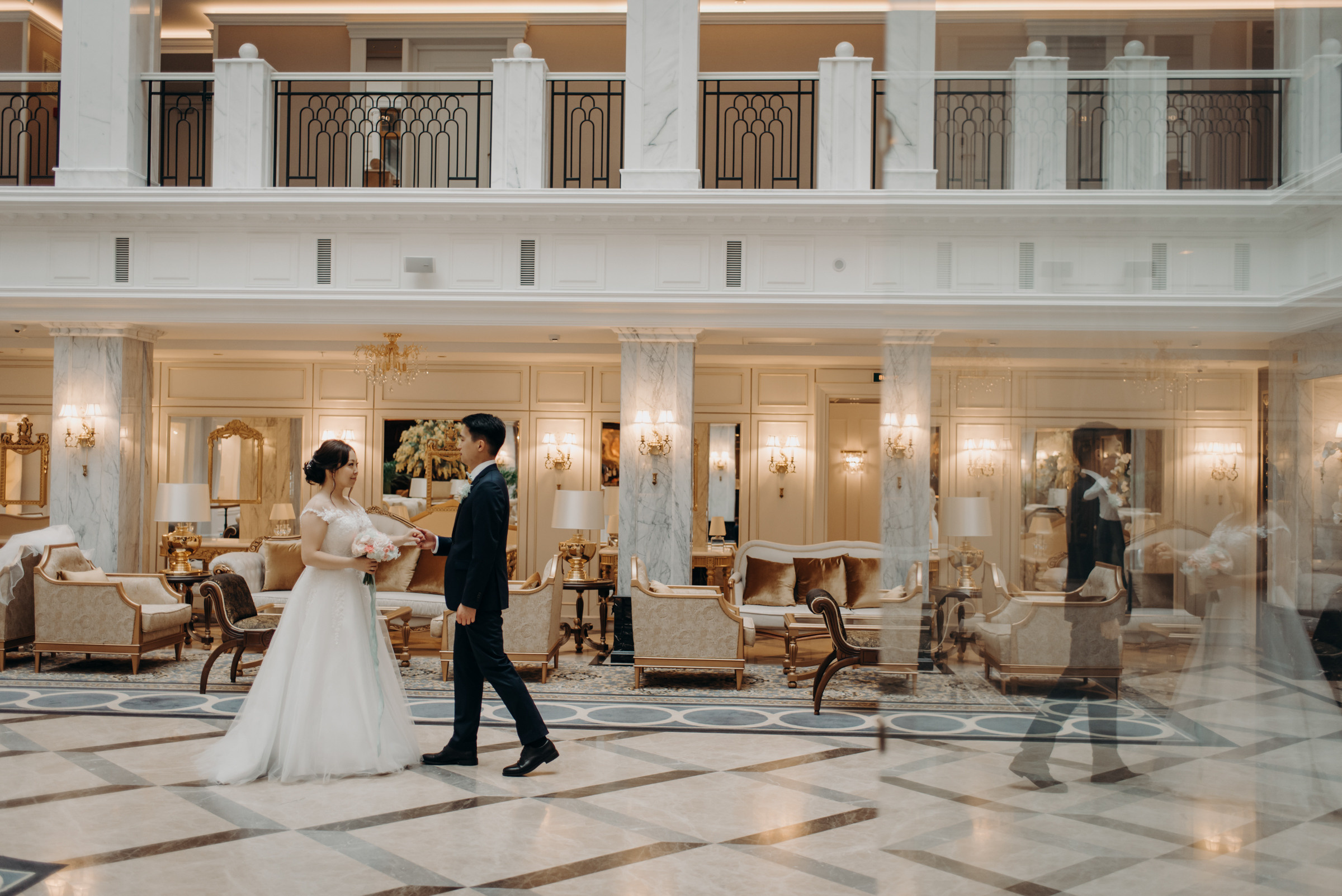 свадебная фотосессия в отеле Tsar Palace 