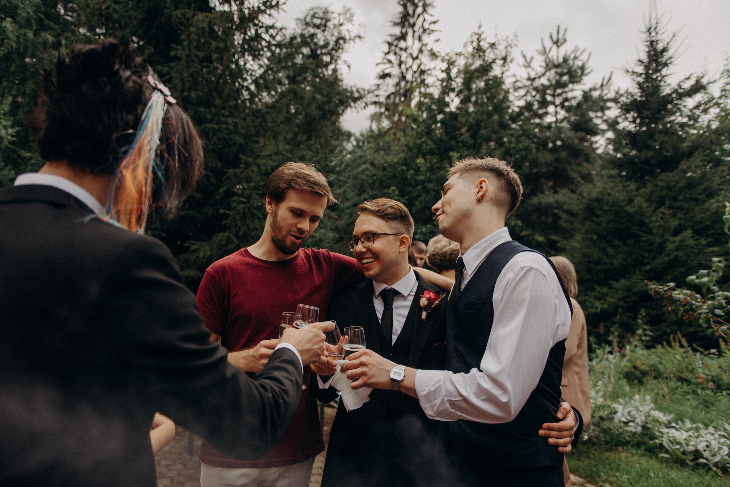 свадьба в коттедже без ведущего