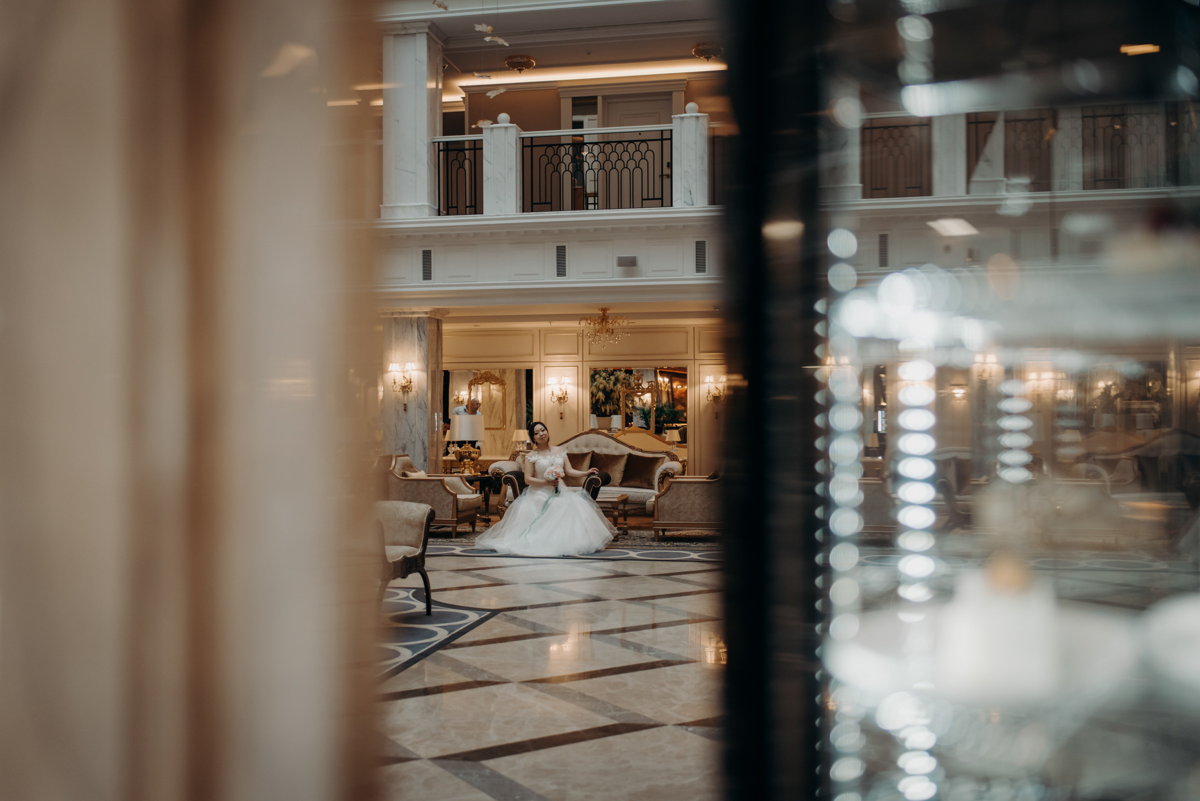 свадебная фотосессия в отеле Tsar Palace 