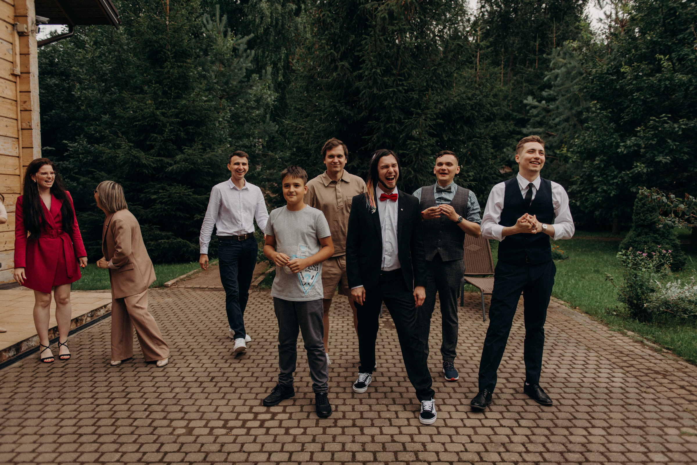 свадьба в коттедже без ведущего