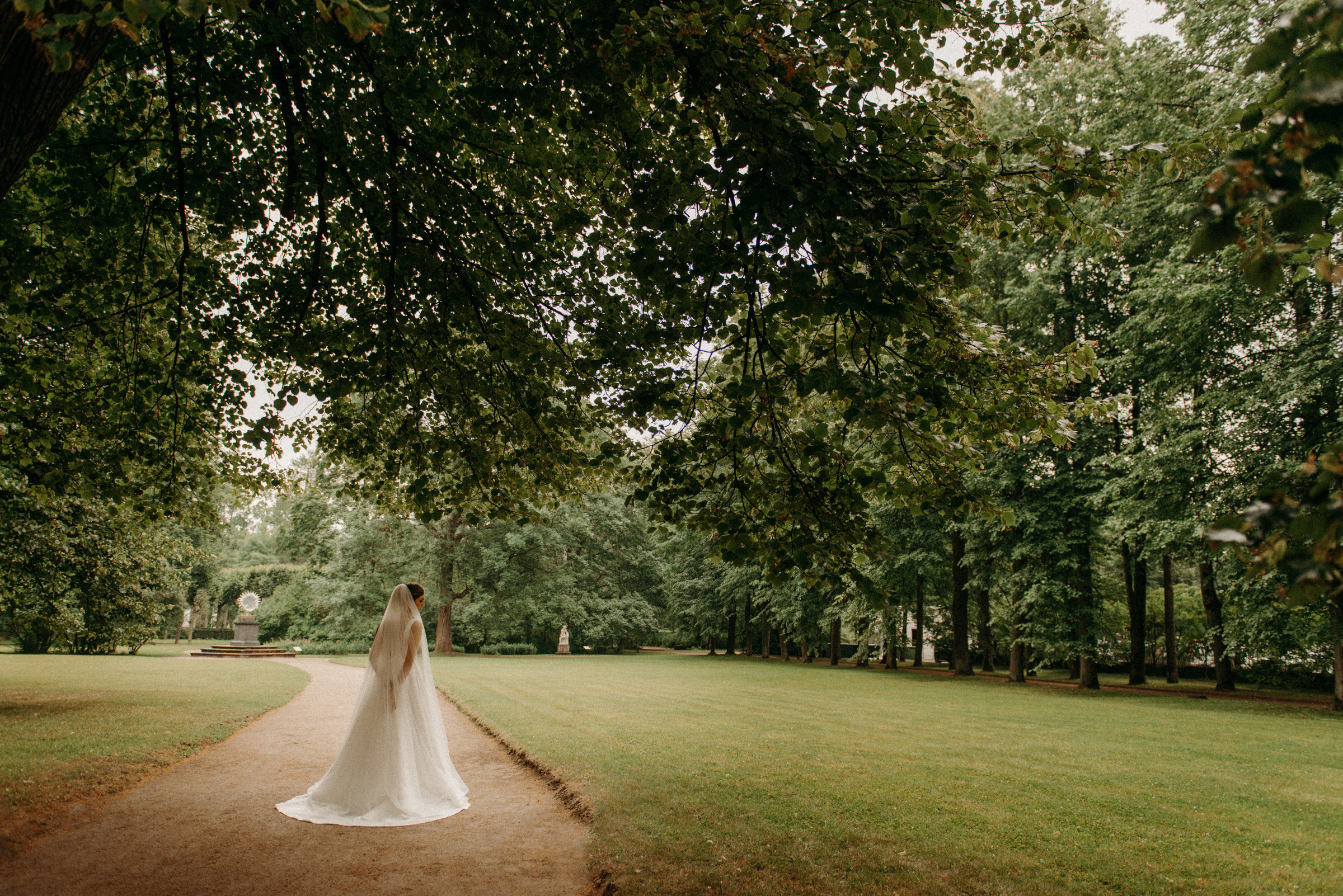 свадебная фотосессия в Павловском Дворце