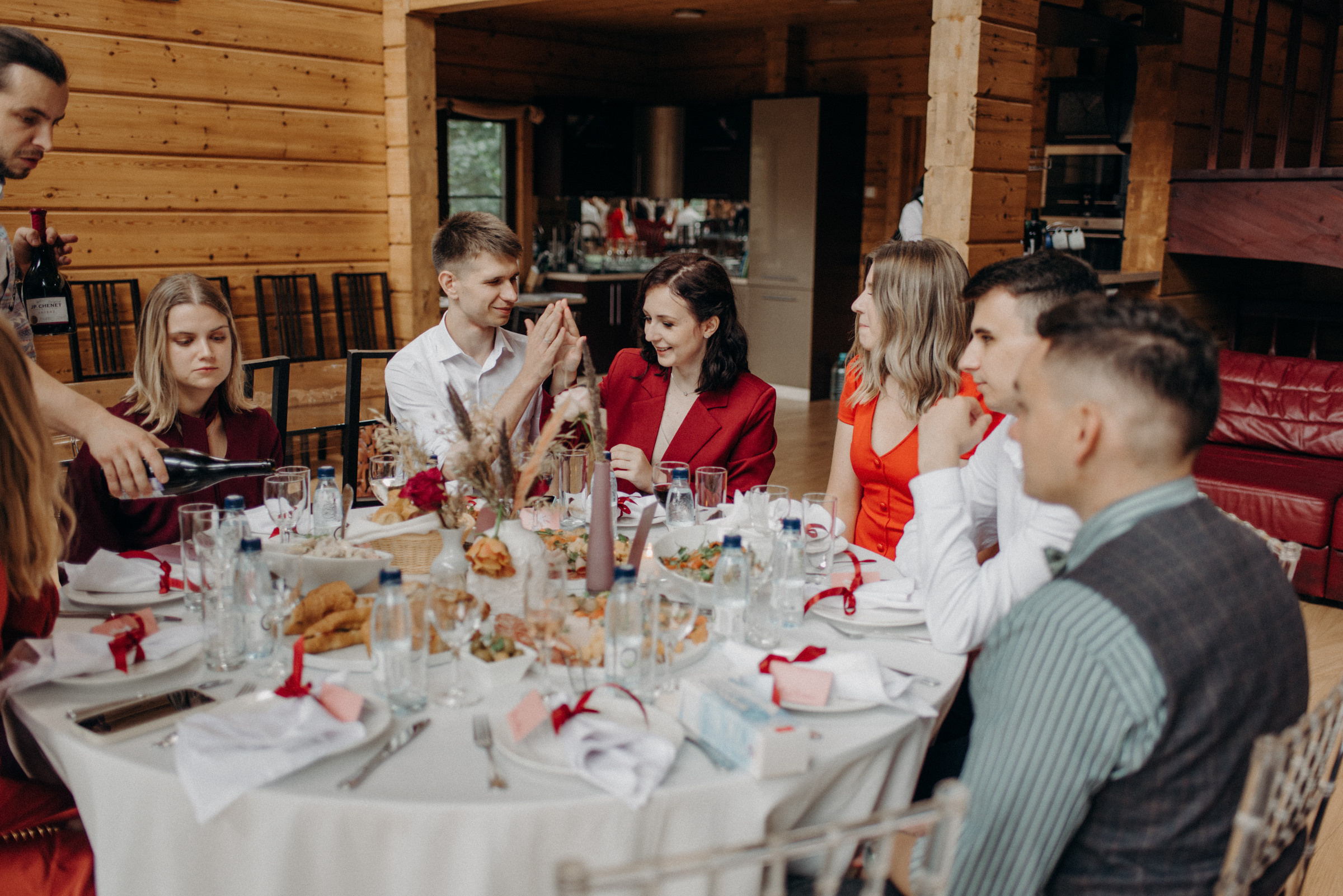 свадьба в коттедже без ведущего