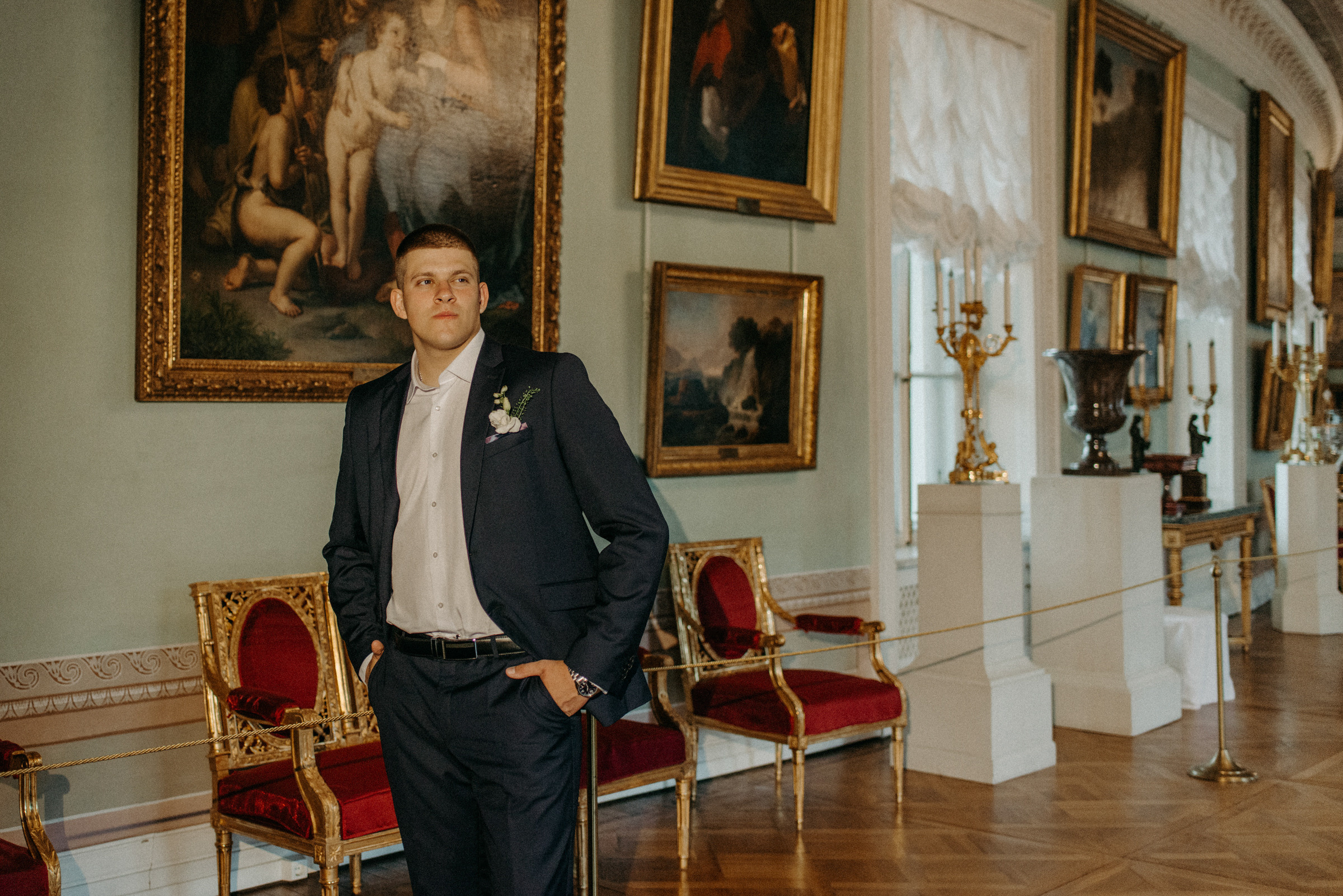 свадебная фотосессия в Павловском Дворце