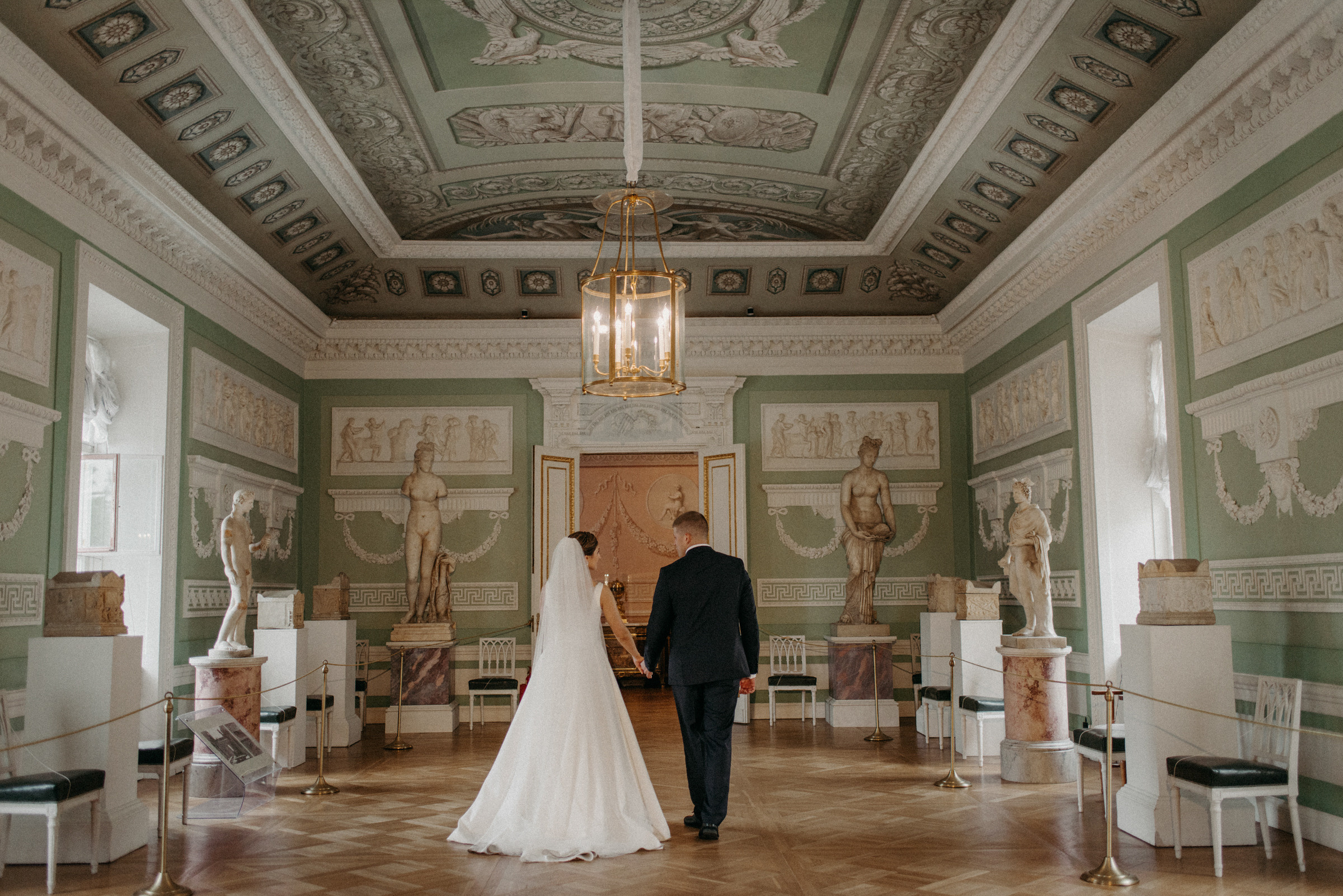 свадебная фотосессия в Павловском Дворце