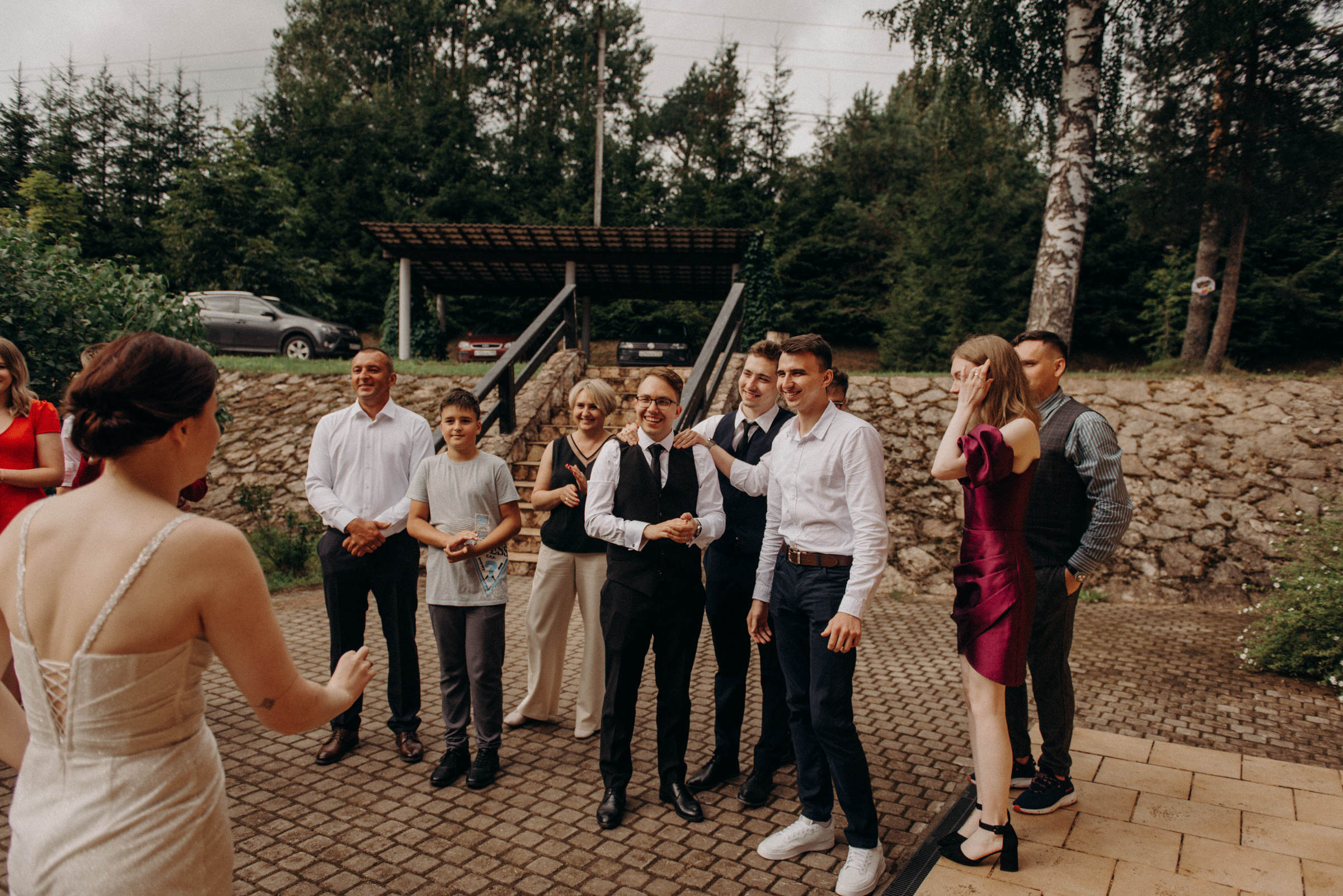 свадьба в коттедже без ведущего