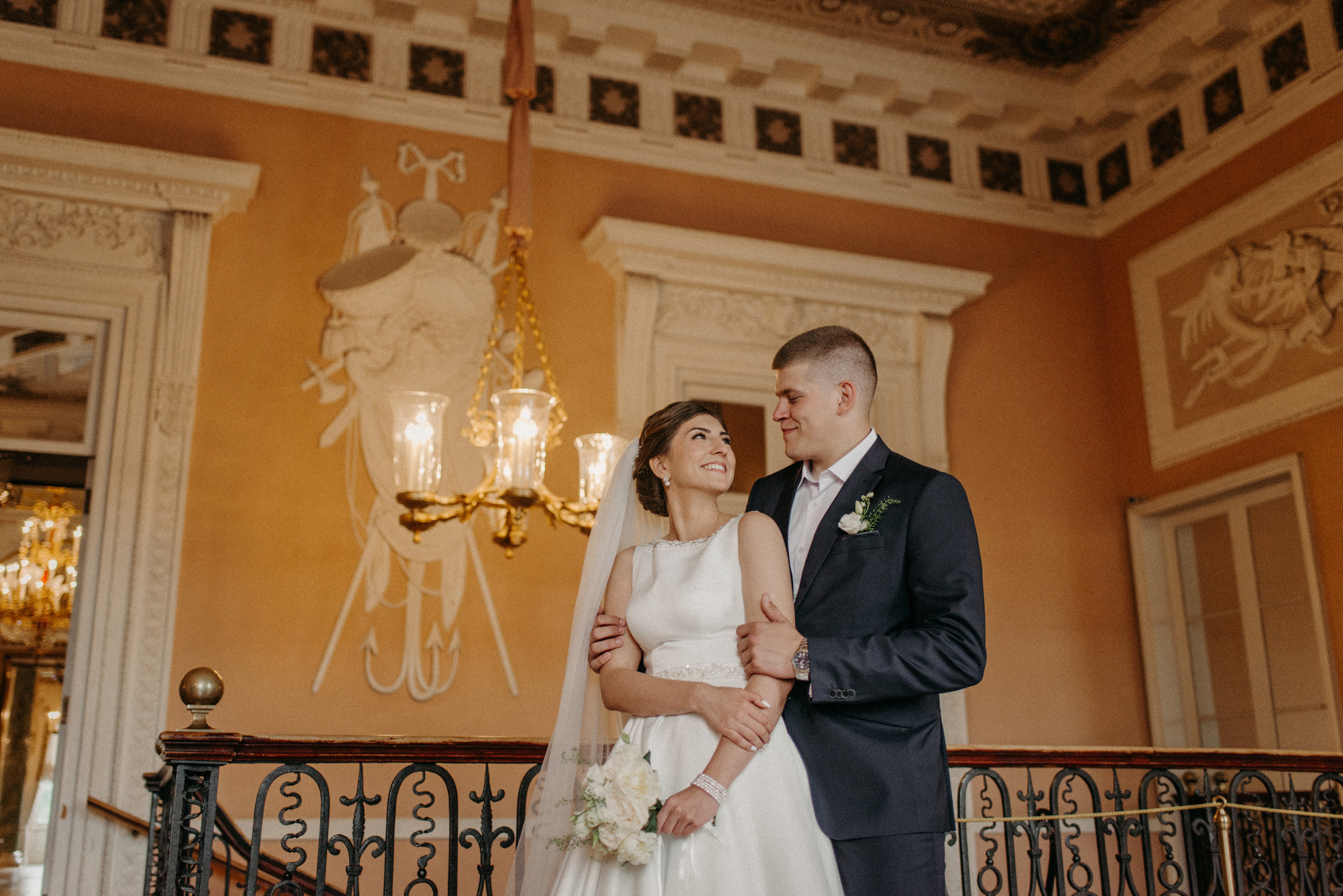 свадебная фотосессия в Павловском Дворце