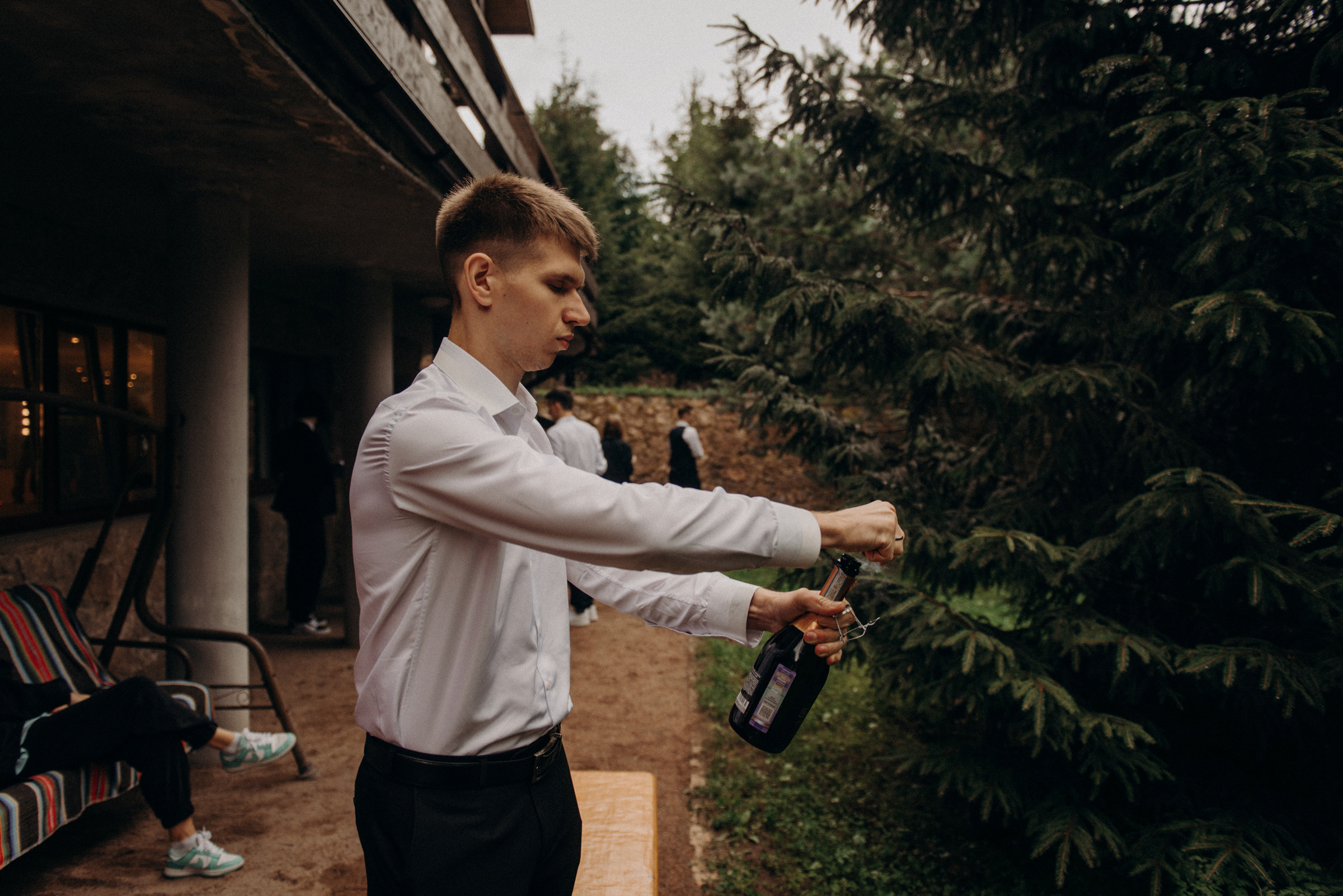 свадьба в коттедже без ведущего