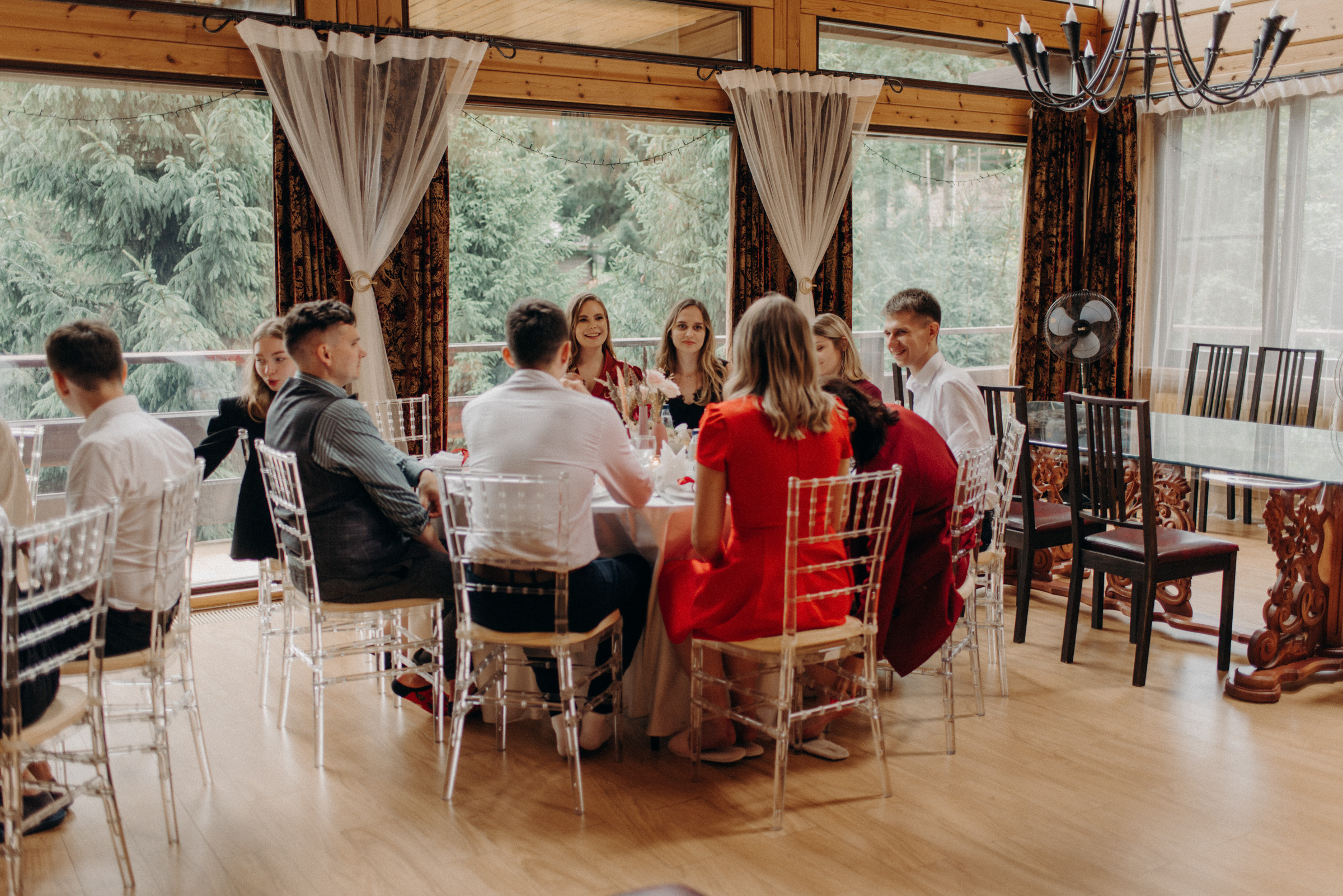 свадьба в коттедже без ведущего