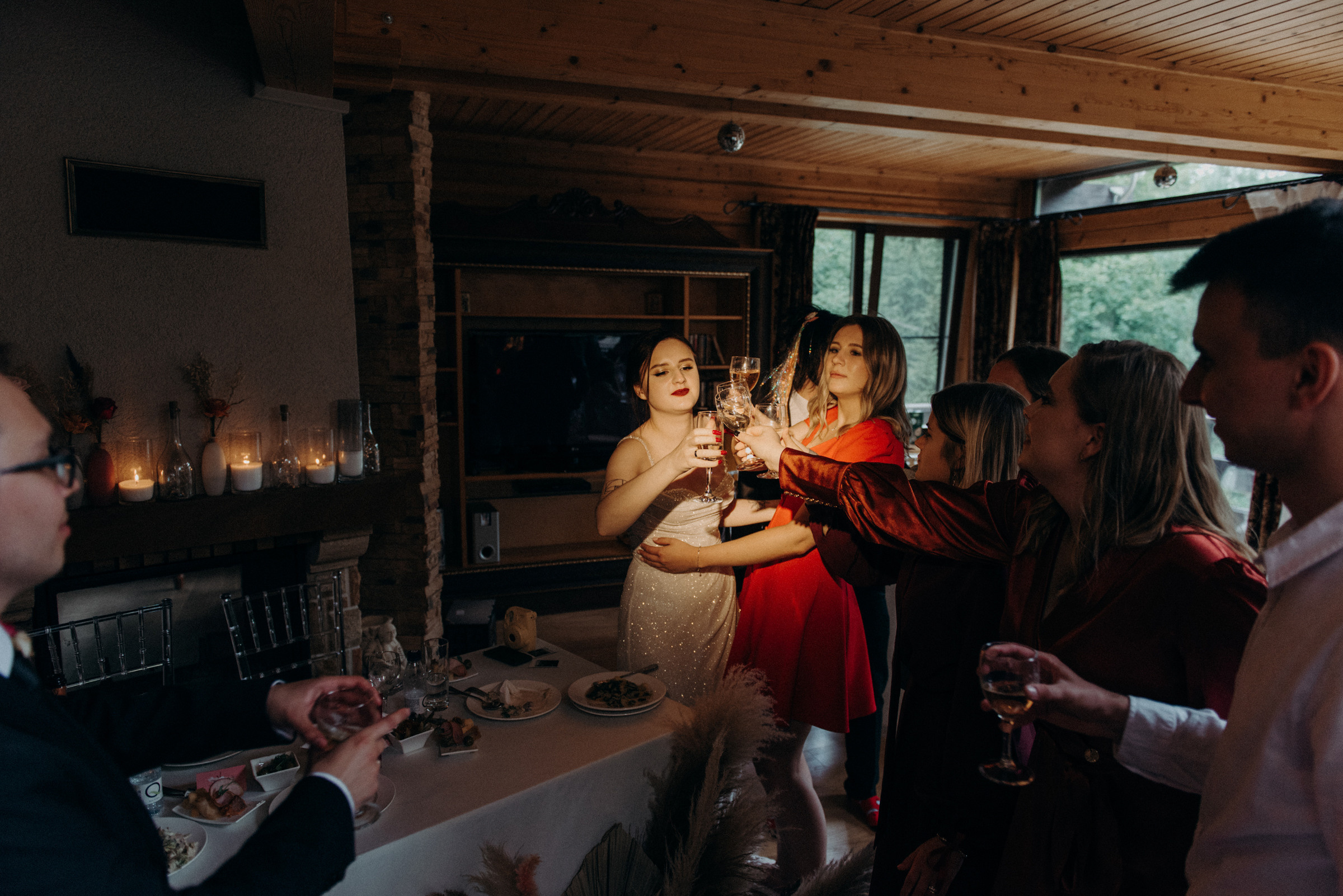 свадьба в коттедже без ведущего