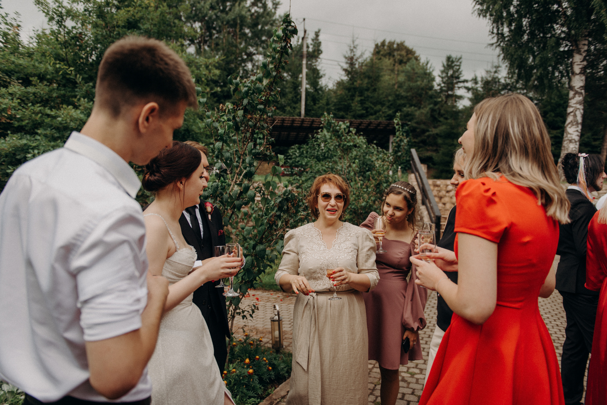 свадьба в коттедже без ведущего