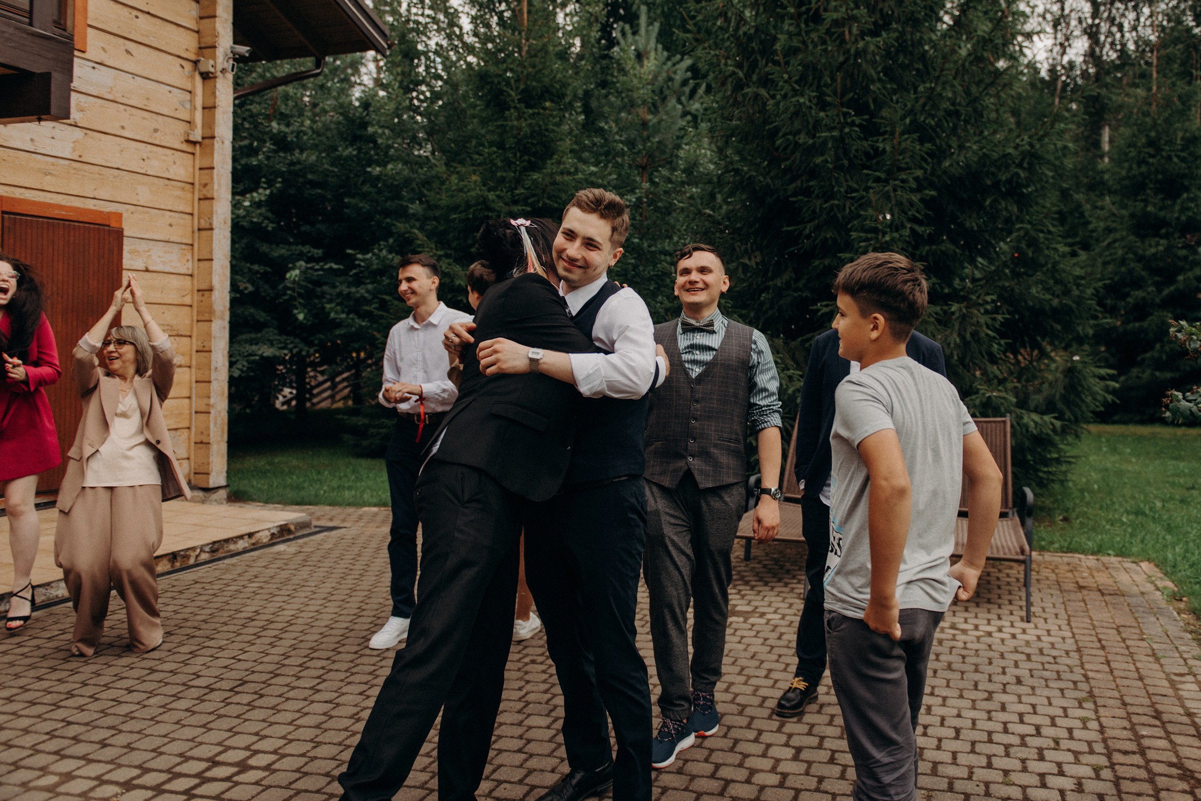 свадьба в коттедже без ведущего