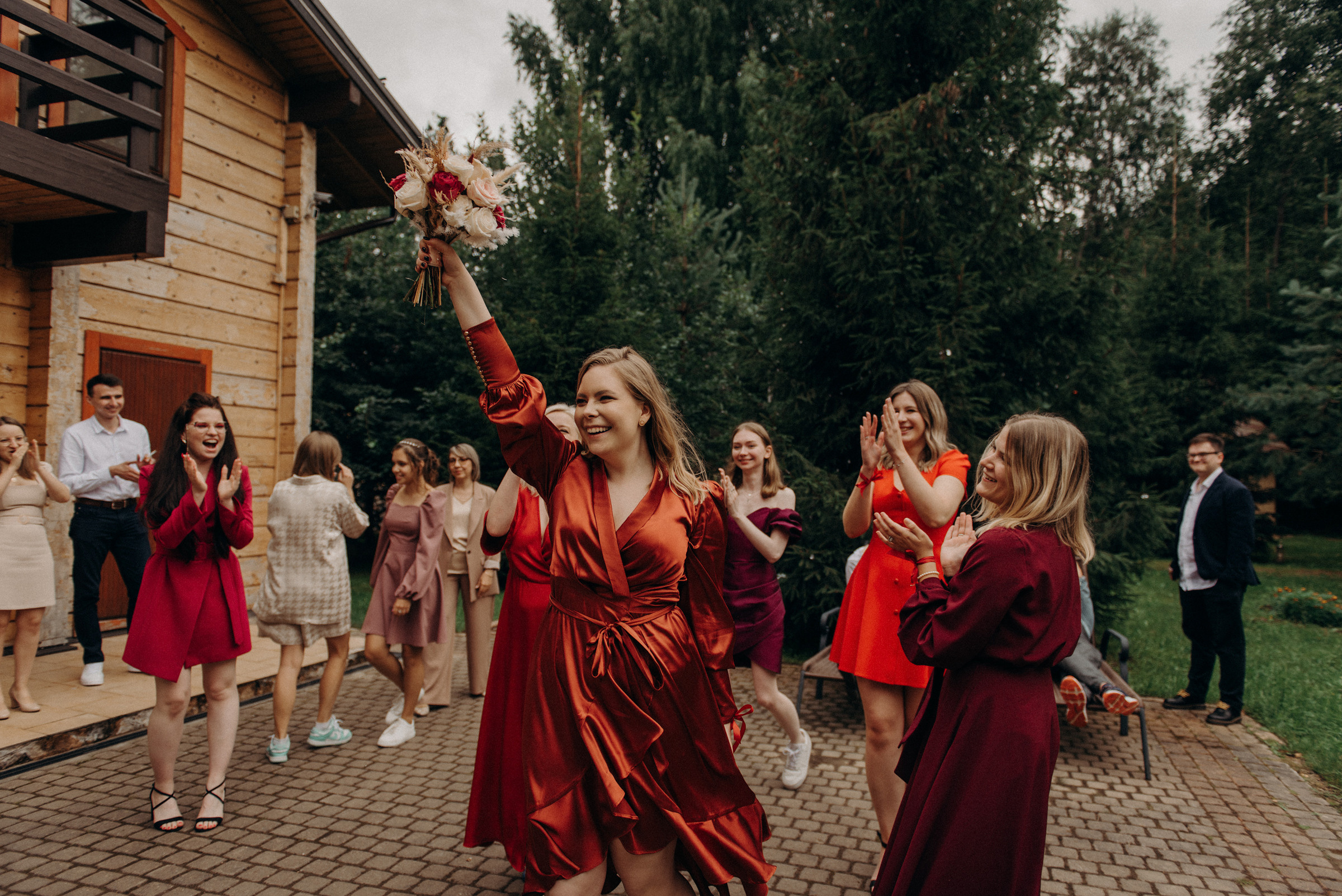 свадьба в коттедже без ведущего