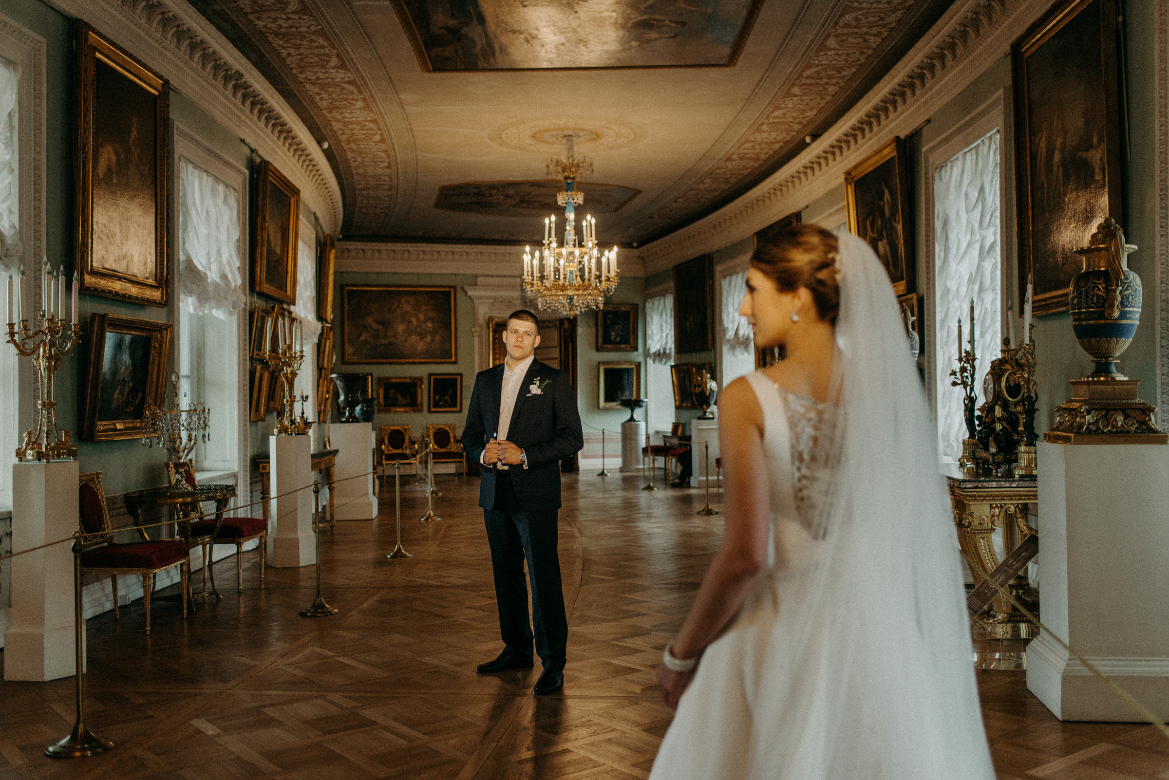 свадебная фотосессия в Павловском Дворце