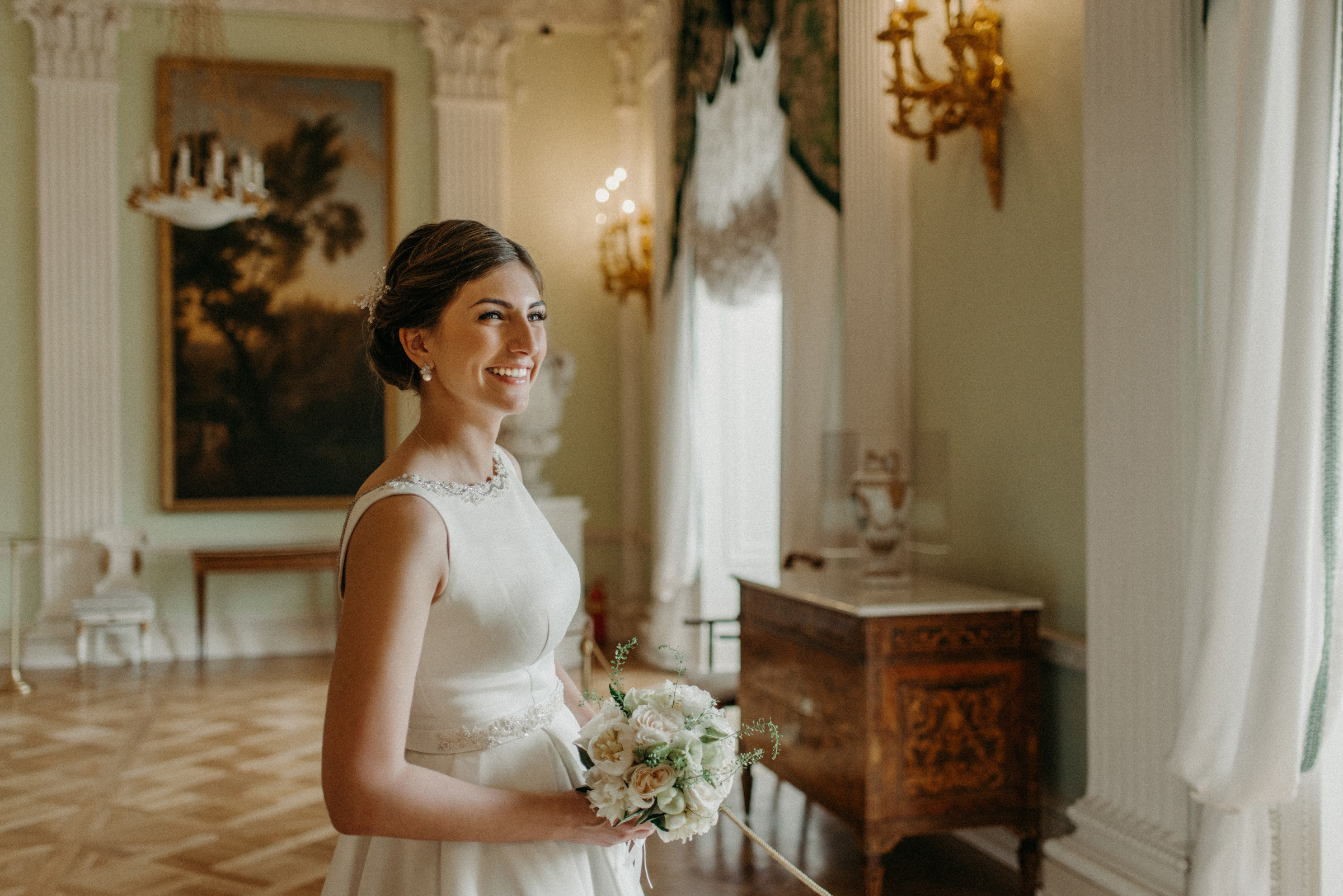 свадебная фотосессия в Павловском Дворце