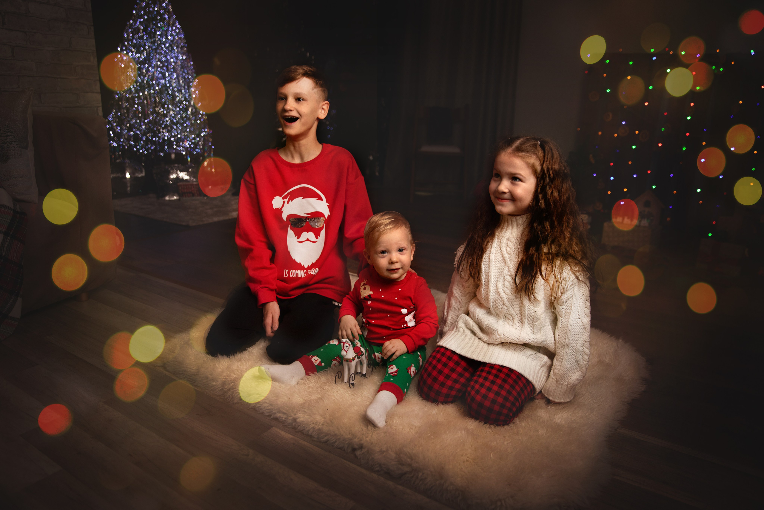 В гостях у Дед Мороза и Снегурочки. Детский и семейный фотограф Ольга Юртаева