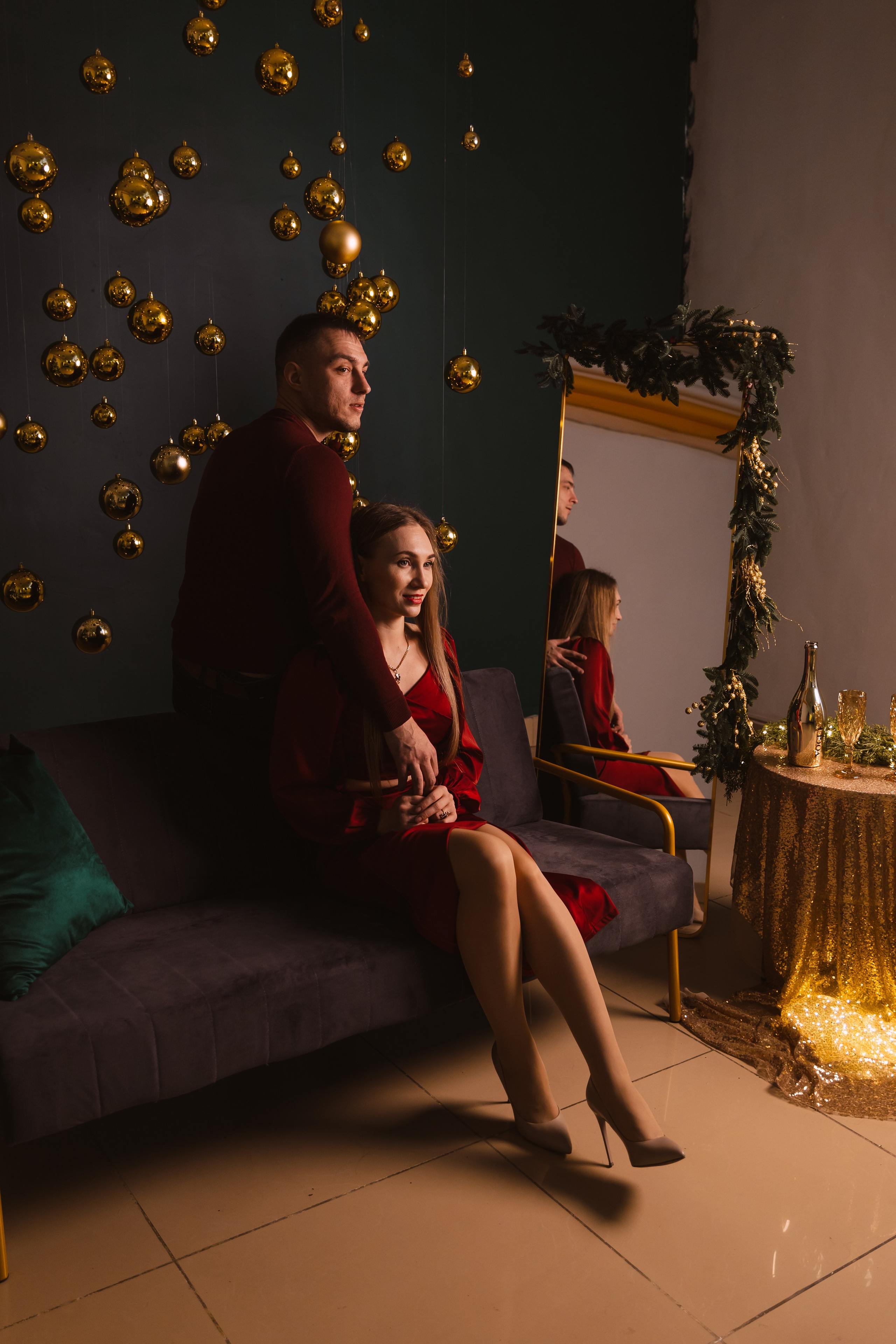 Оля, Дима и Дёма. Предновогодняя история. Фотограф во Владивостоке. Юрганова Анна