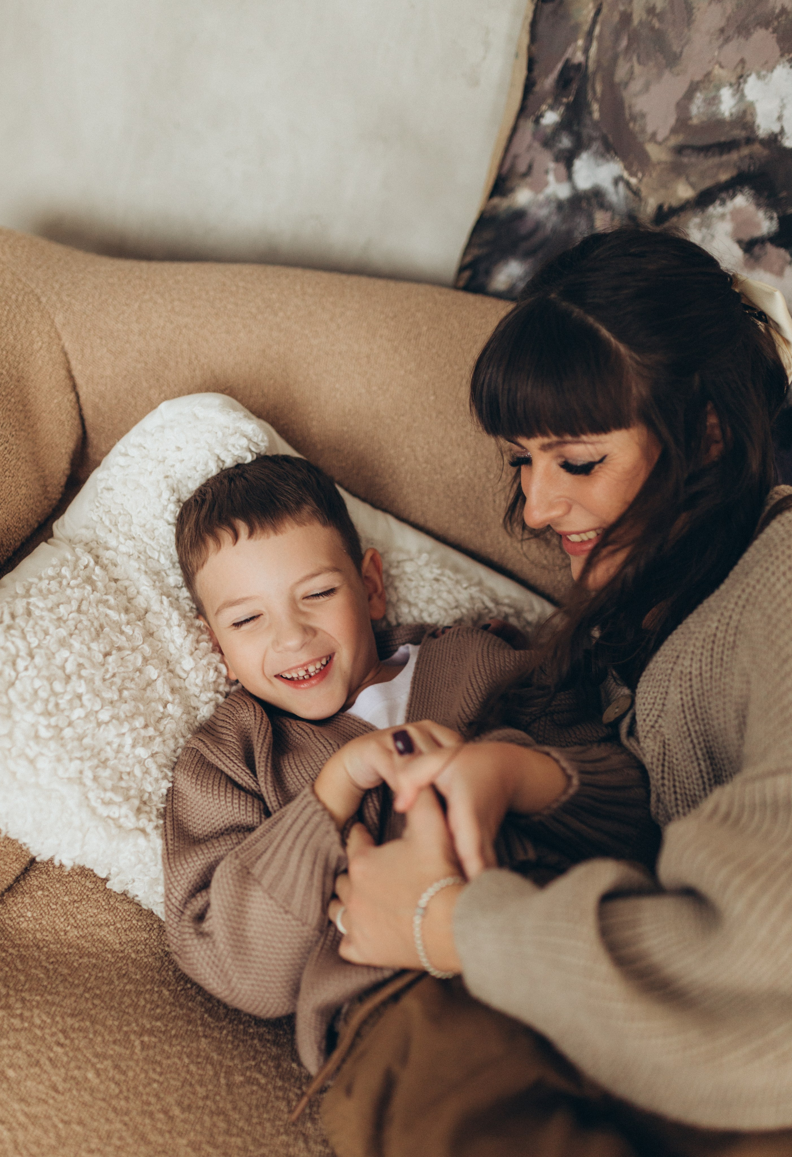 Юля, Вова и Тимочка. Фотограф Кемерово Анастасия Ларионова